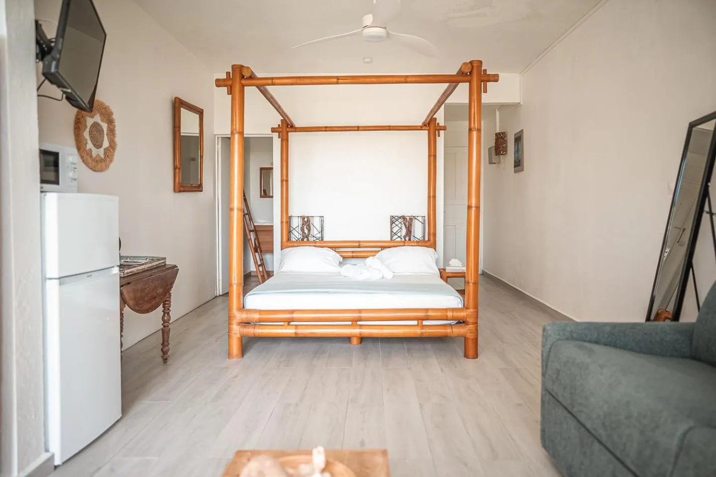 Bedroom, Bed in Le M Hotel Marie Galante