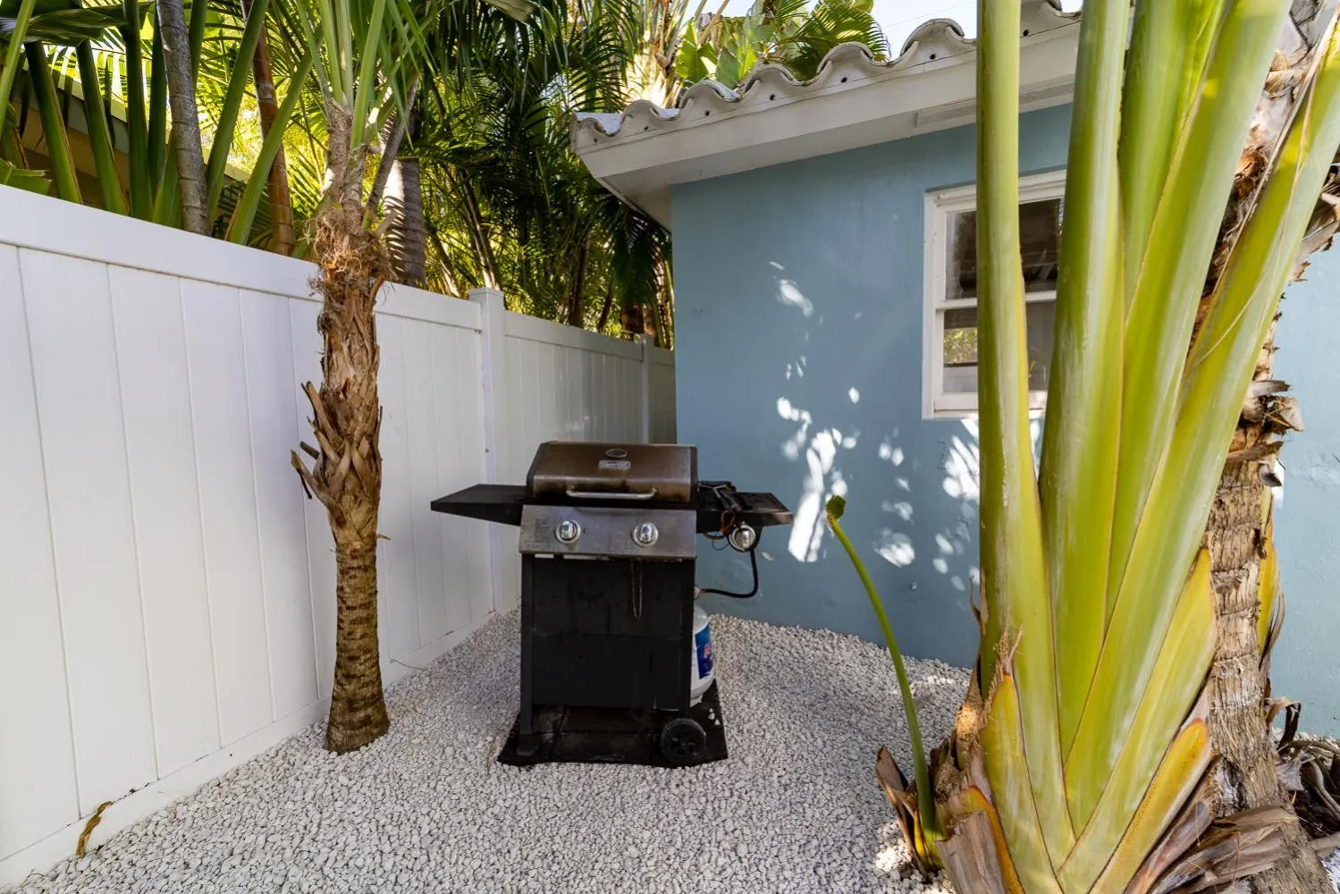 BBQ facilities in The Blue Parrot