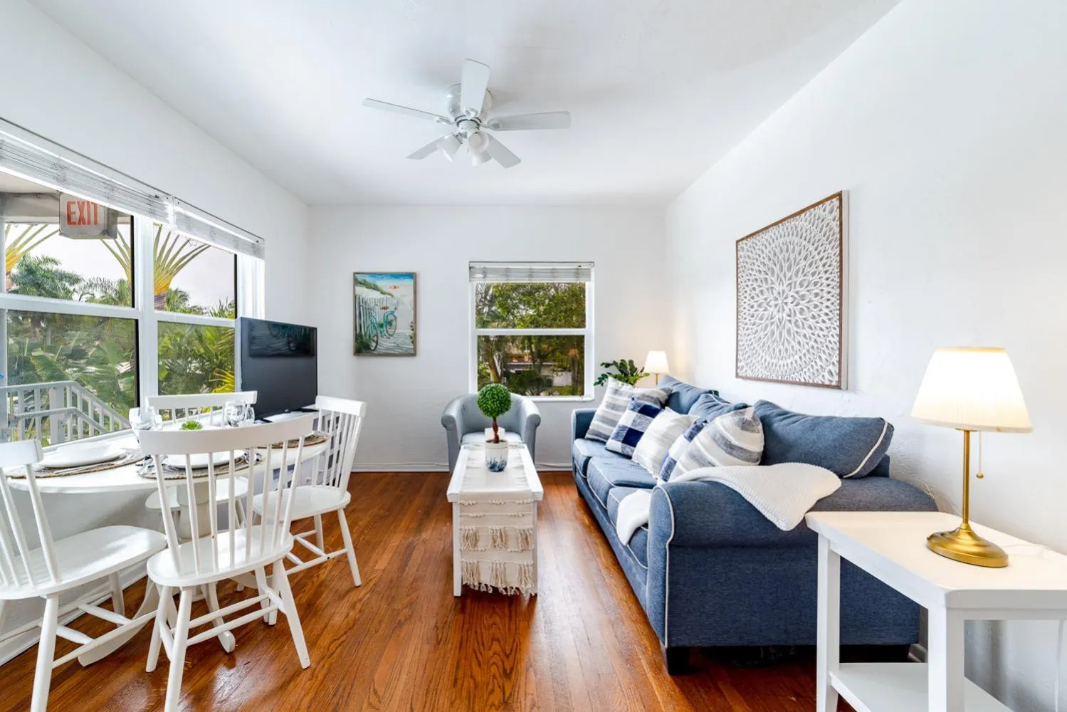 TV and multimedia in The Blue Parrot