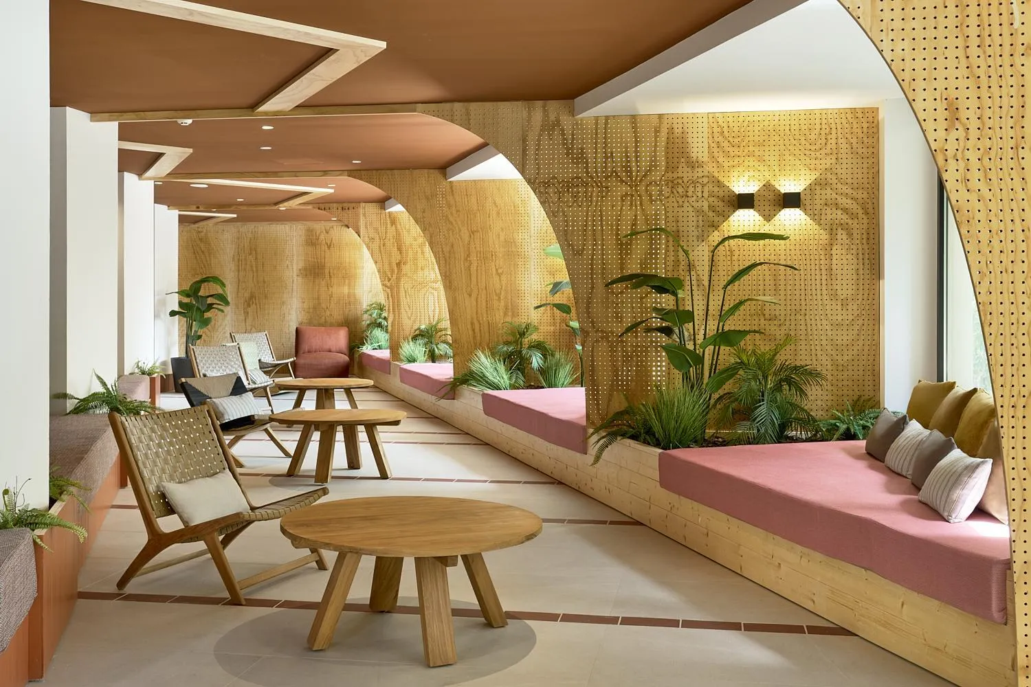 Seating area in tent Bahia de Palma