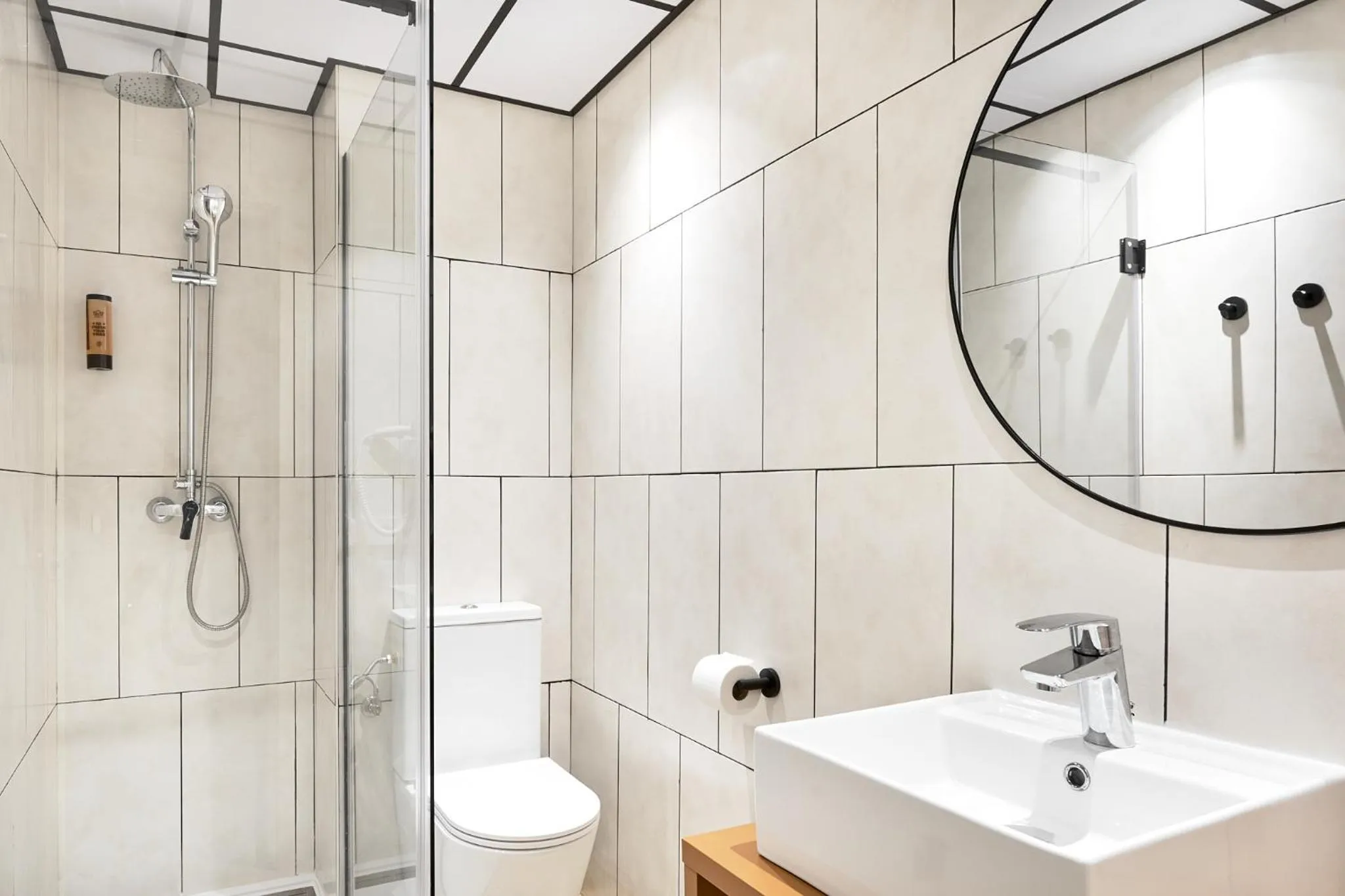 Shower in tent Bahia de Palma