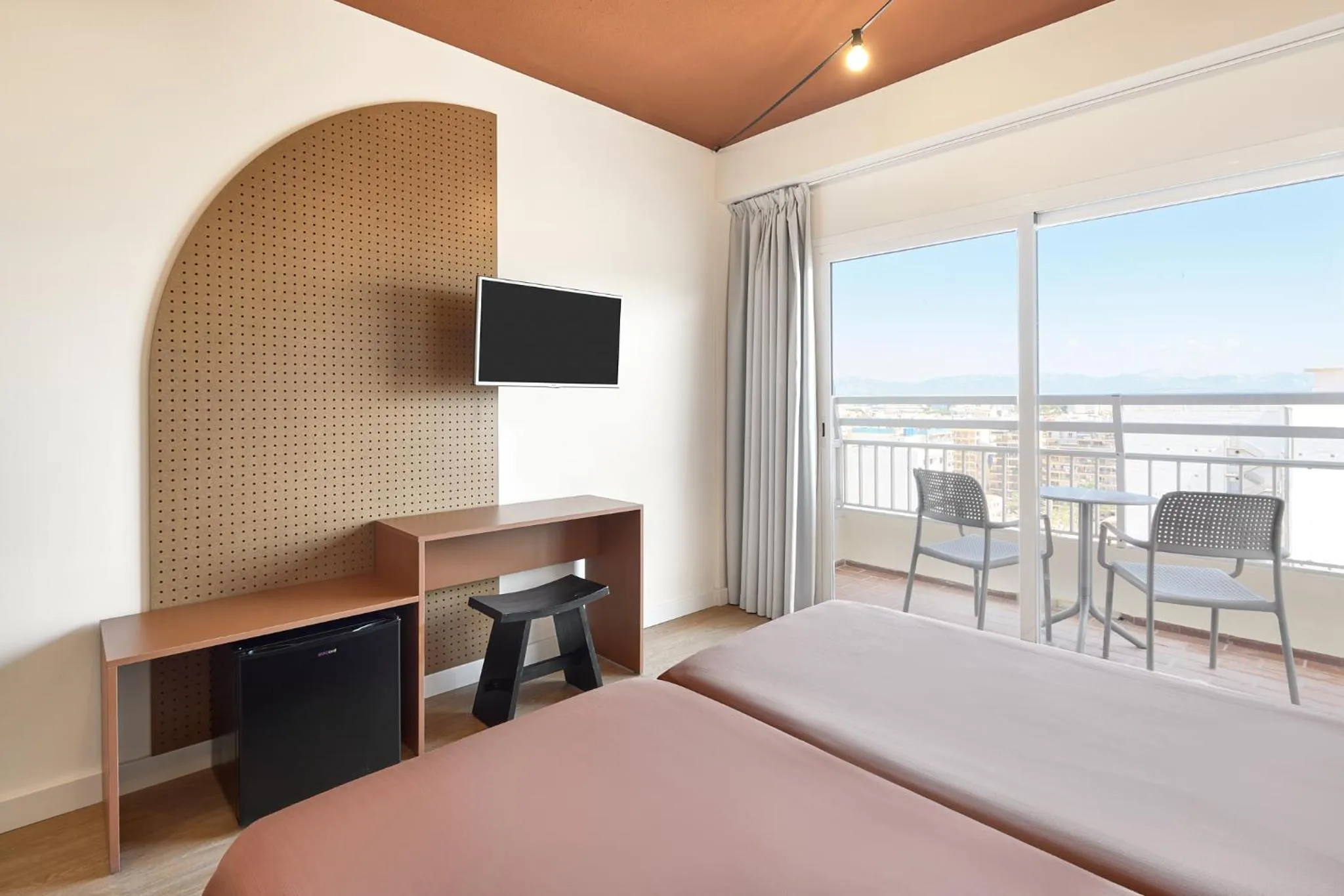 Balcony/Terrace, Bed in tent Bahia de Palma