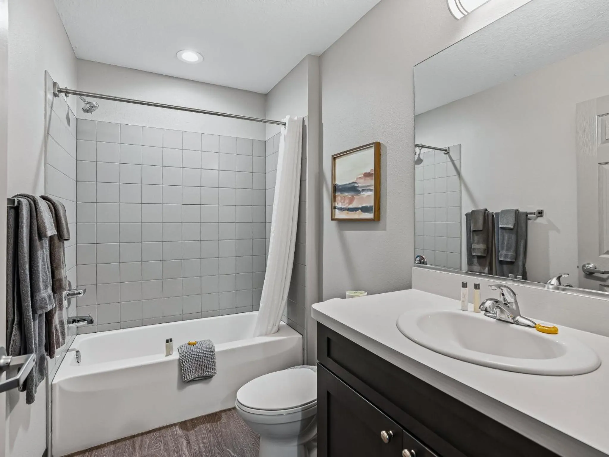 Bathroom in Baymont by Wyndham Ocala Suites