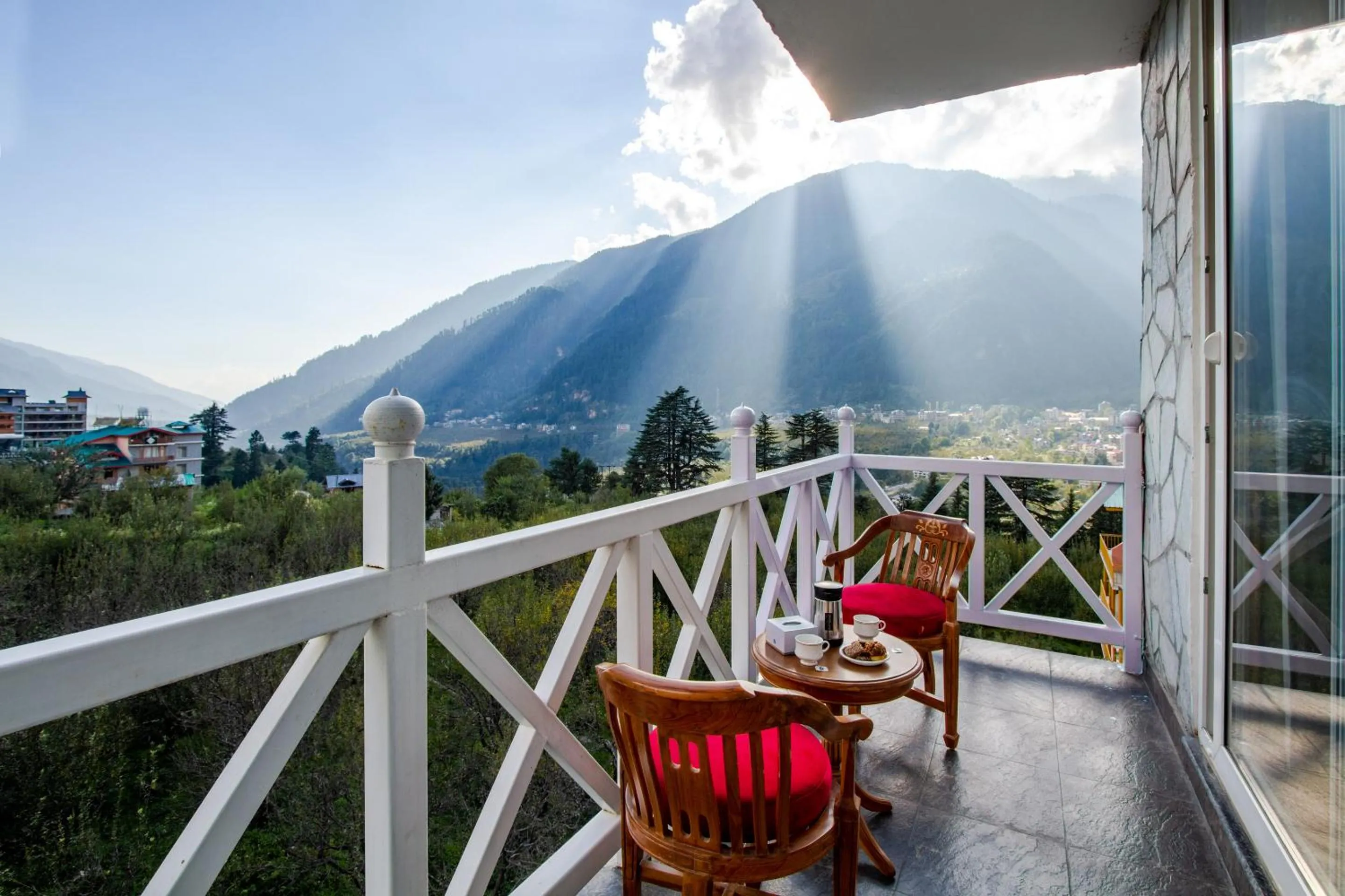 Balcony/Terrace in Tripli Hotels Stone House Cottage