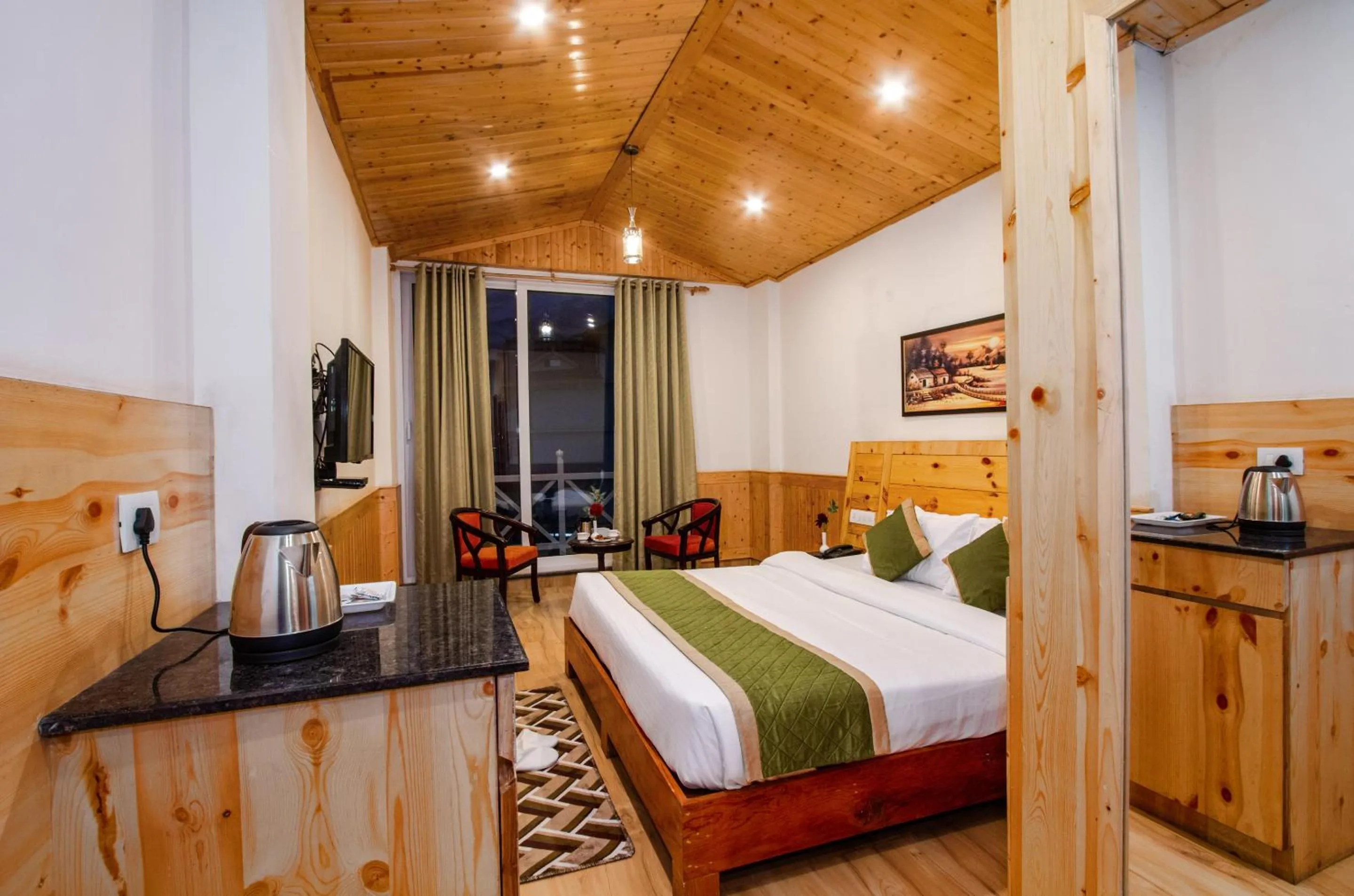 Bedroom, Bed in Tripli Hotels Stone House Cottage