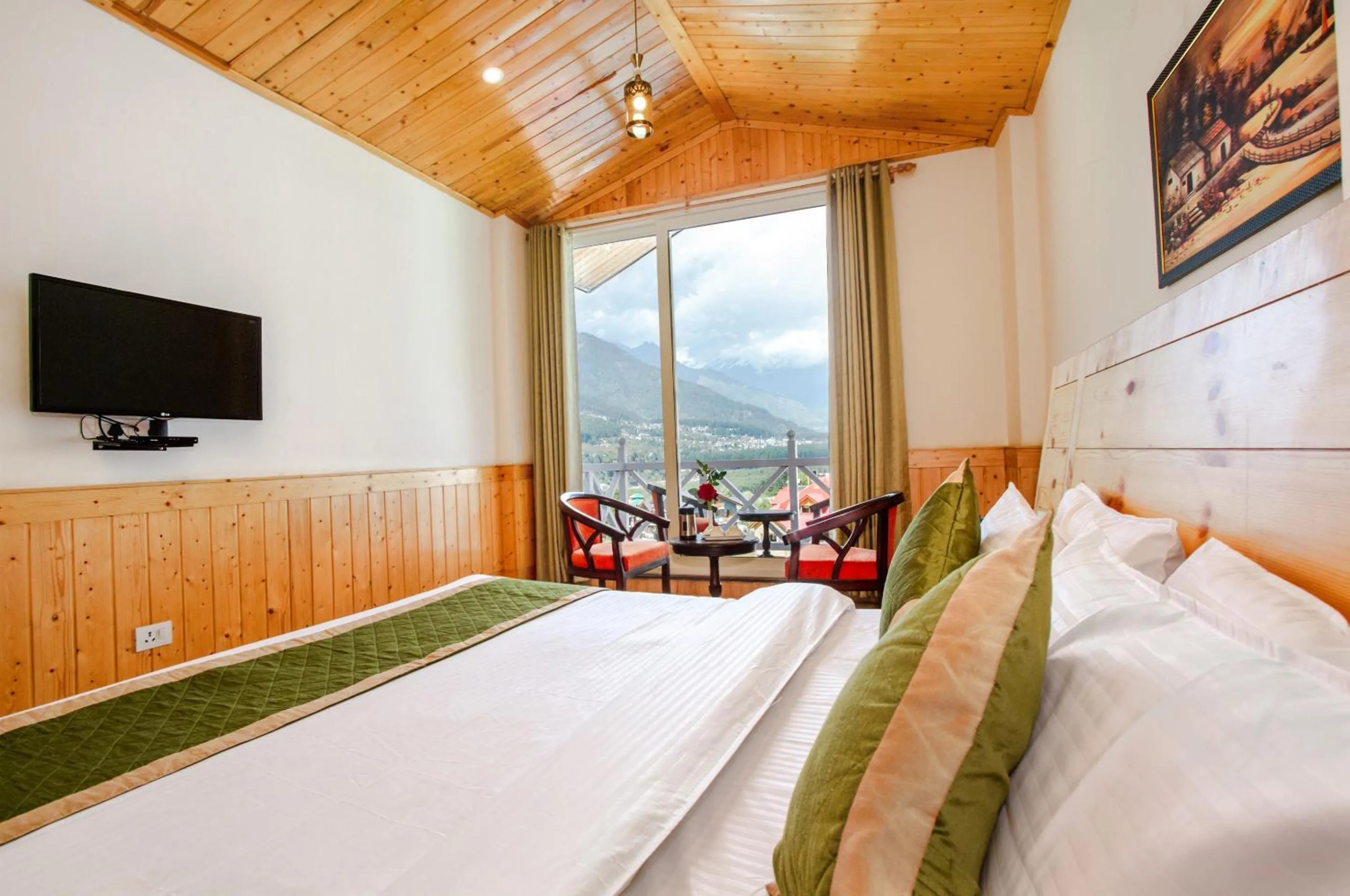 Mountain view, Bed in Tripli Hotels Stone House Cottage