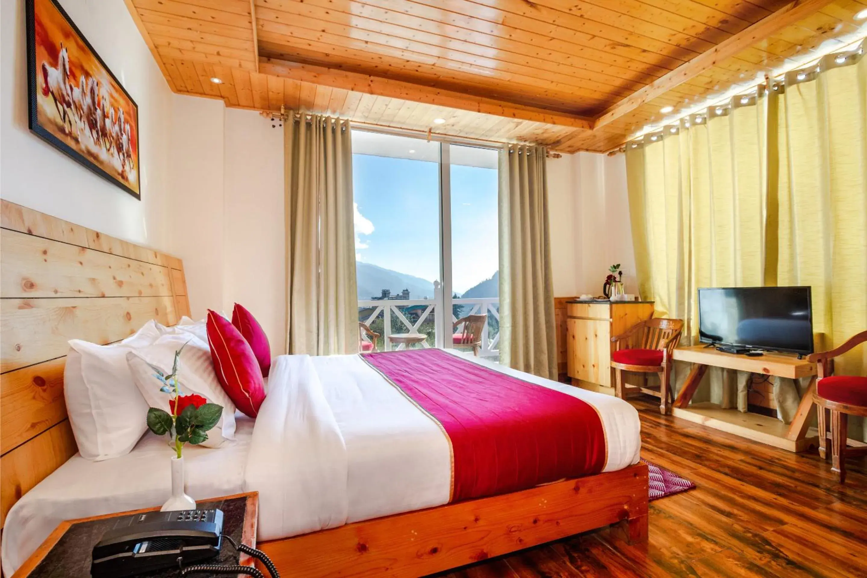 Bedroom, Bed in Tripli Hotels Stone House Cottage Bedroom, Bed in Tripli Hotels Stone House Cottage