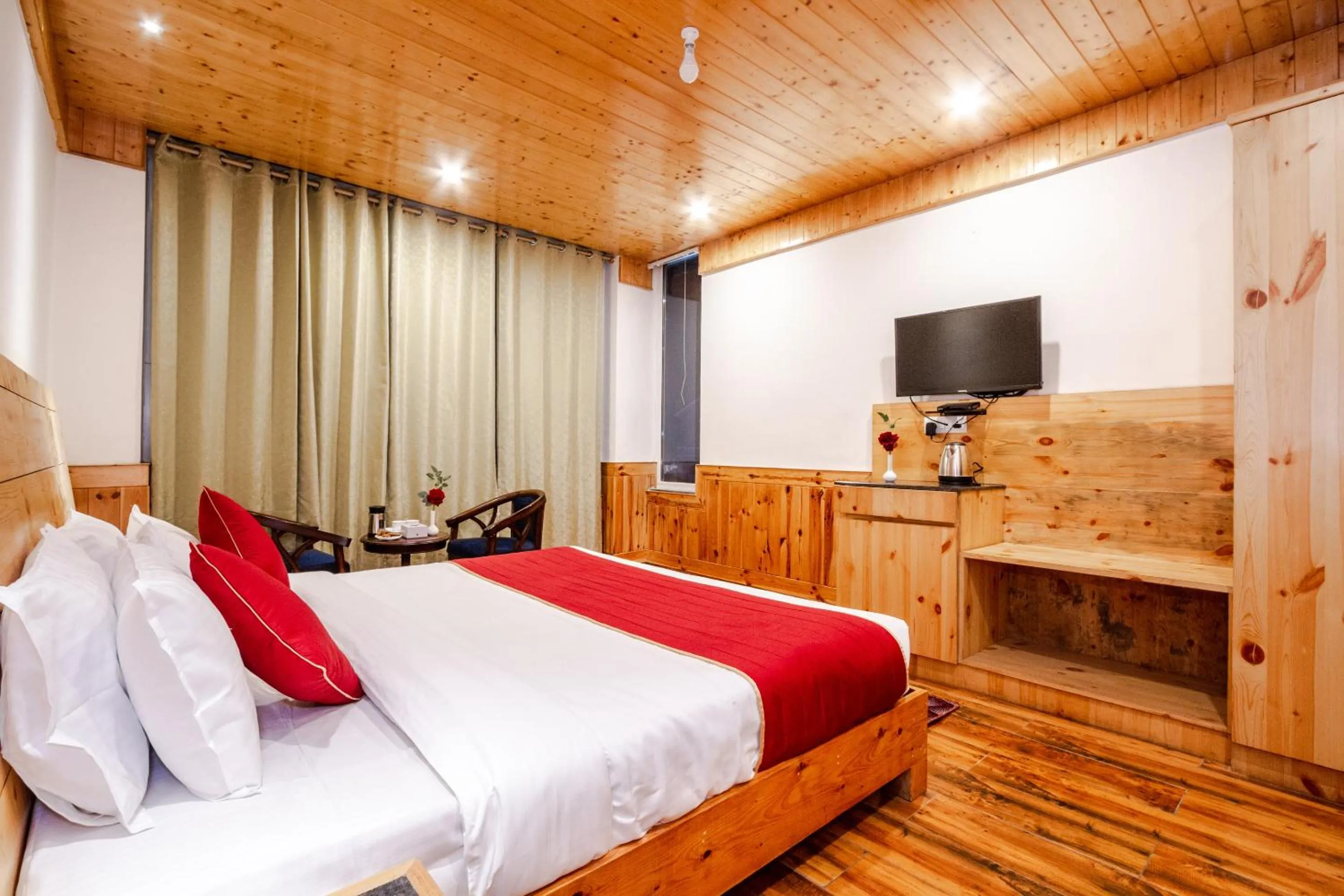 Bedroom, Bed in Tripli Hotels Stone House Cottage