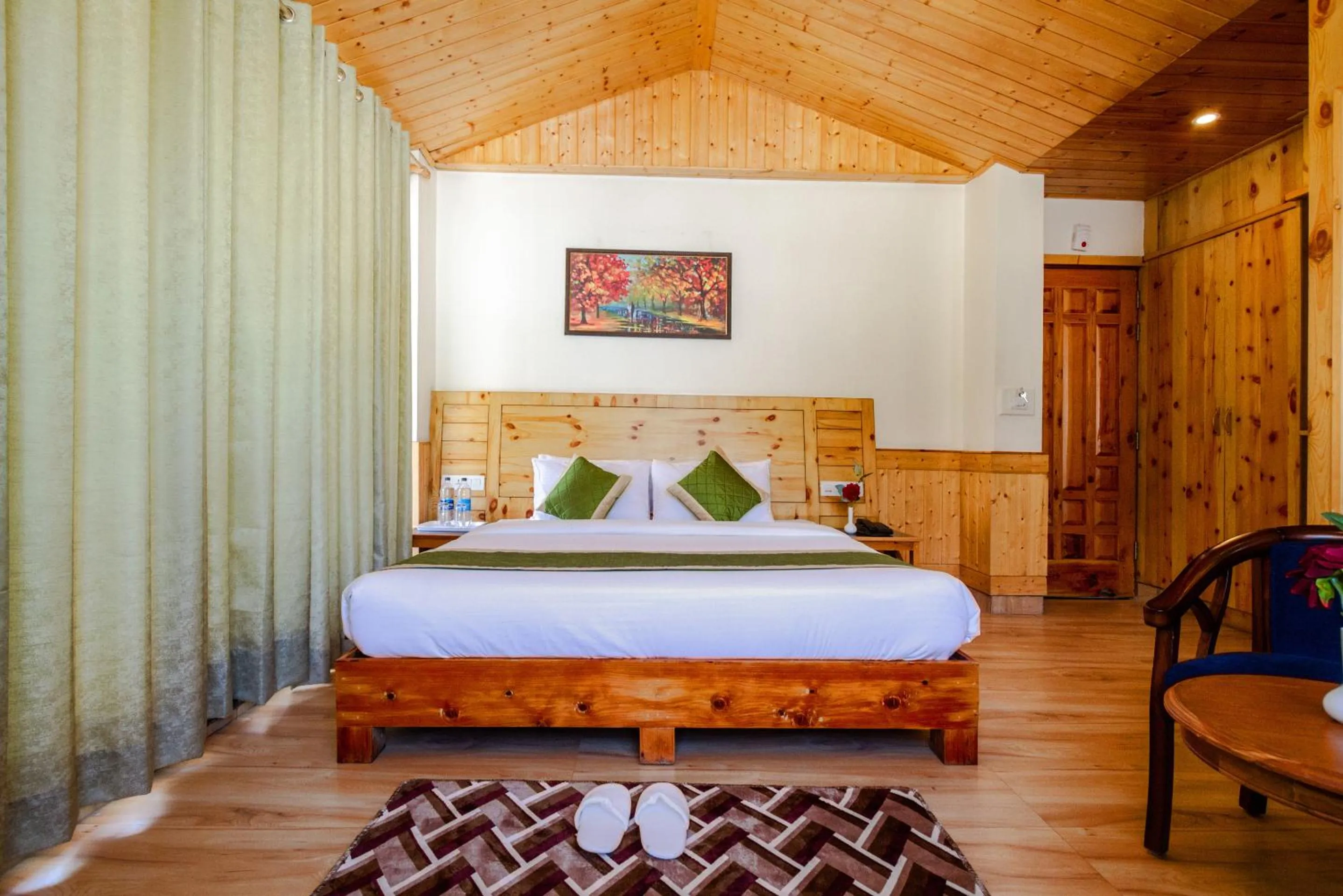 Bed in Tripli Hotels Stone House Cottage