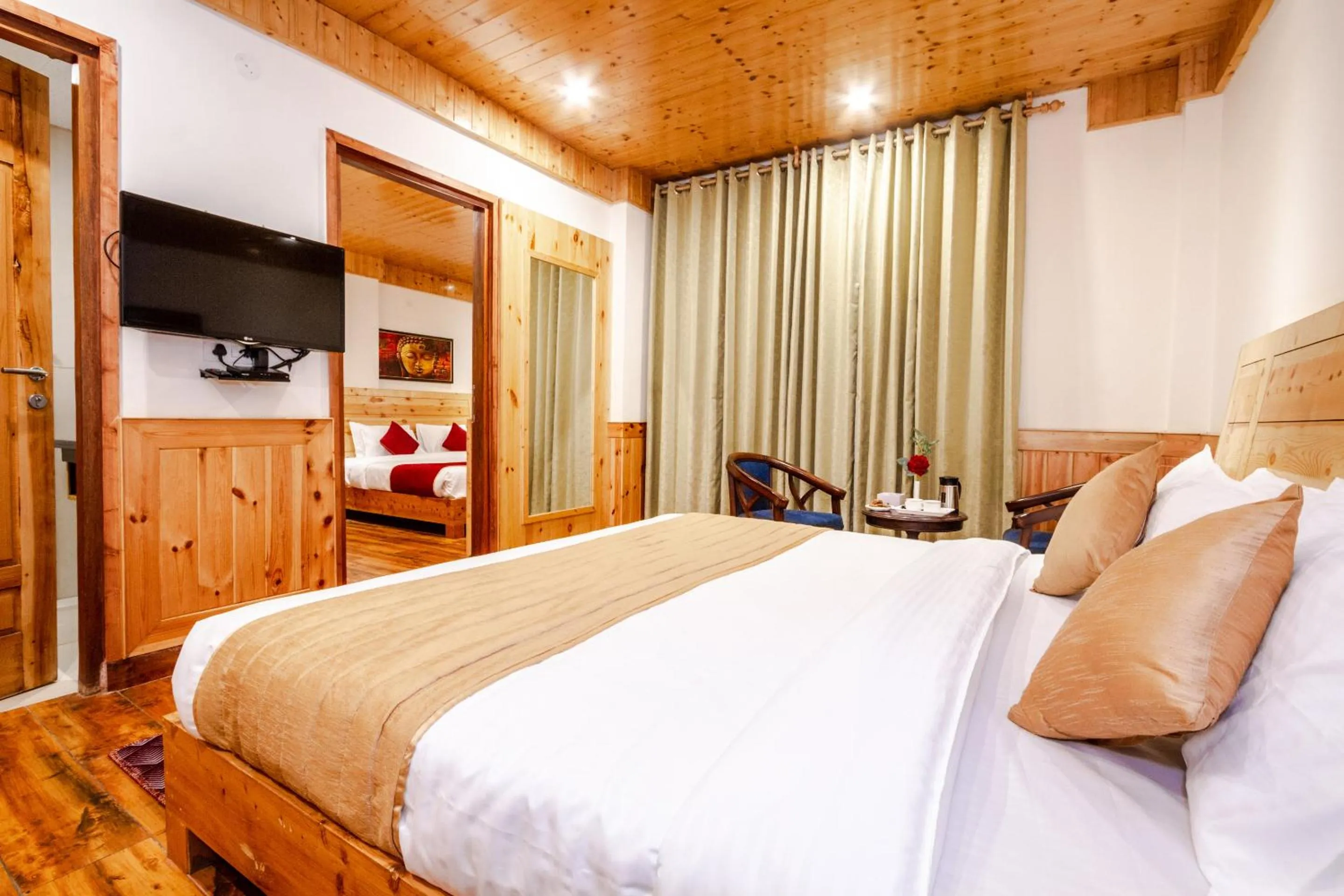 Bedroom, Bed in Tripli Hotels Stone House Cottage