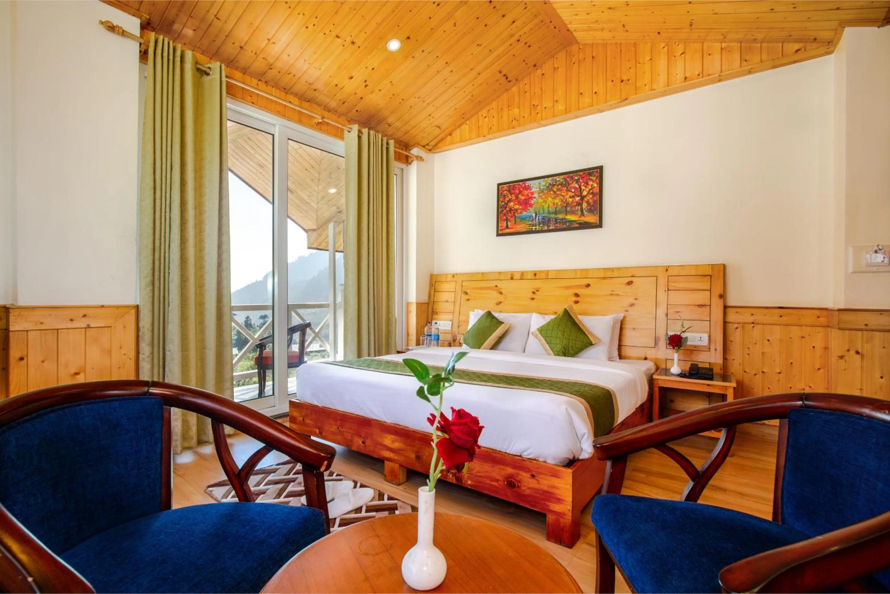 Bedroom, Bed in Tripli Hotels Stone House Cottage