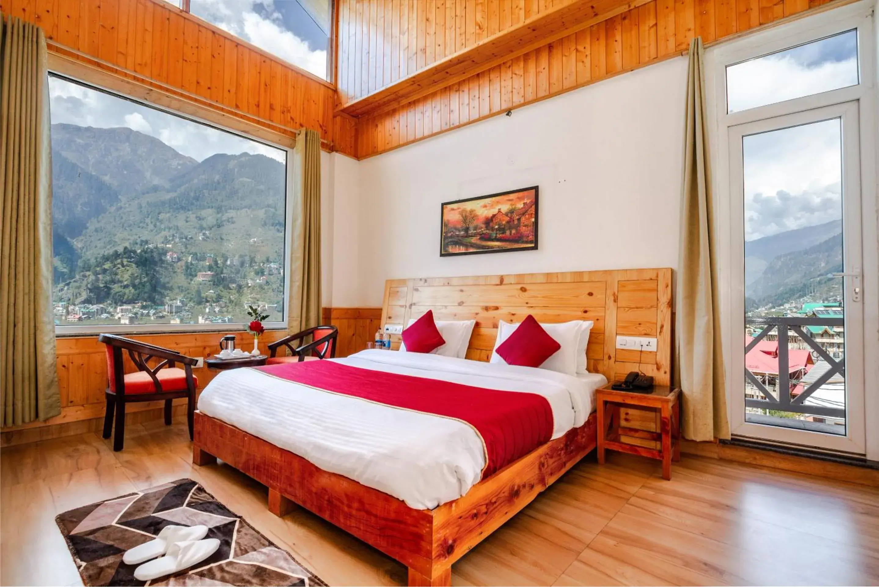 Mountain view, Bed in Tripli Hotels Stone House Cottage Mountain view, Bed in Tripli Hotels Stone House Cottage