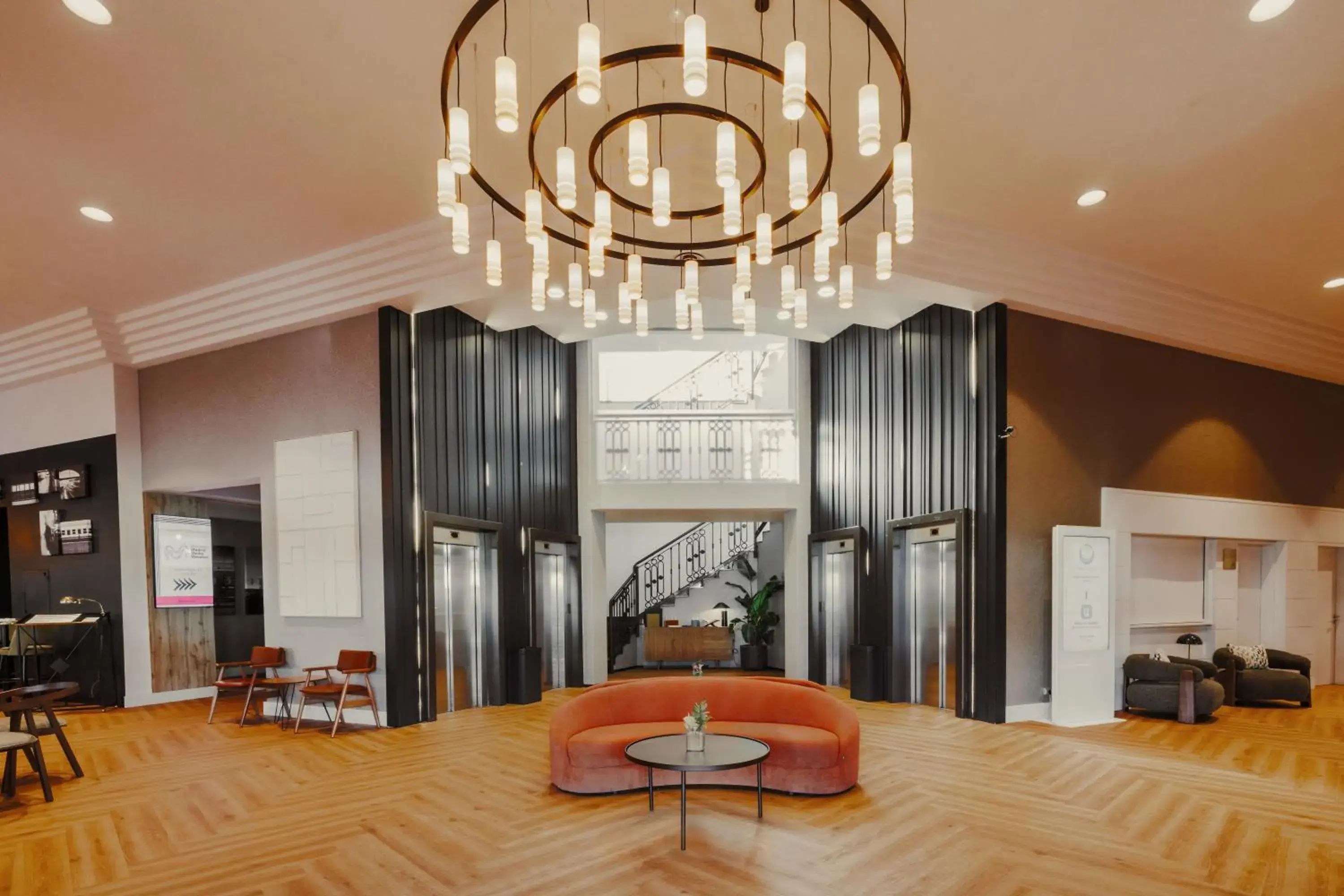 Lobby or reception in Rafaelhoteles Atocha Lobby or reception in Rafaelhoteles Atocha