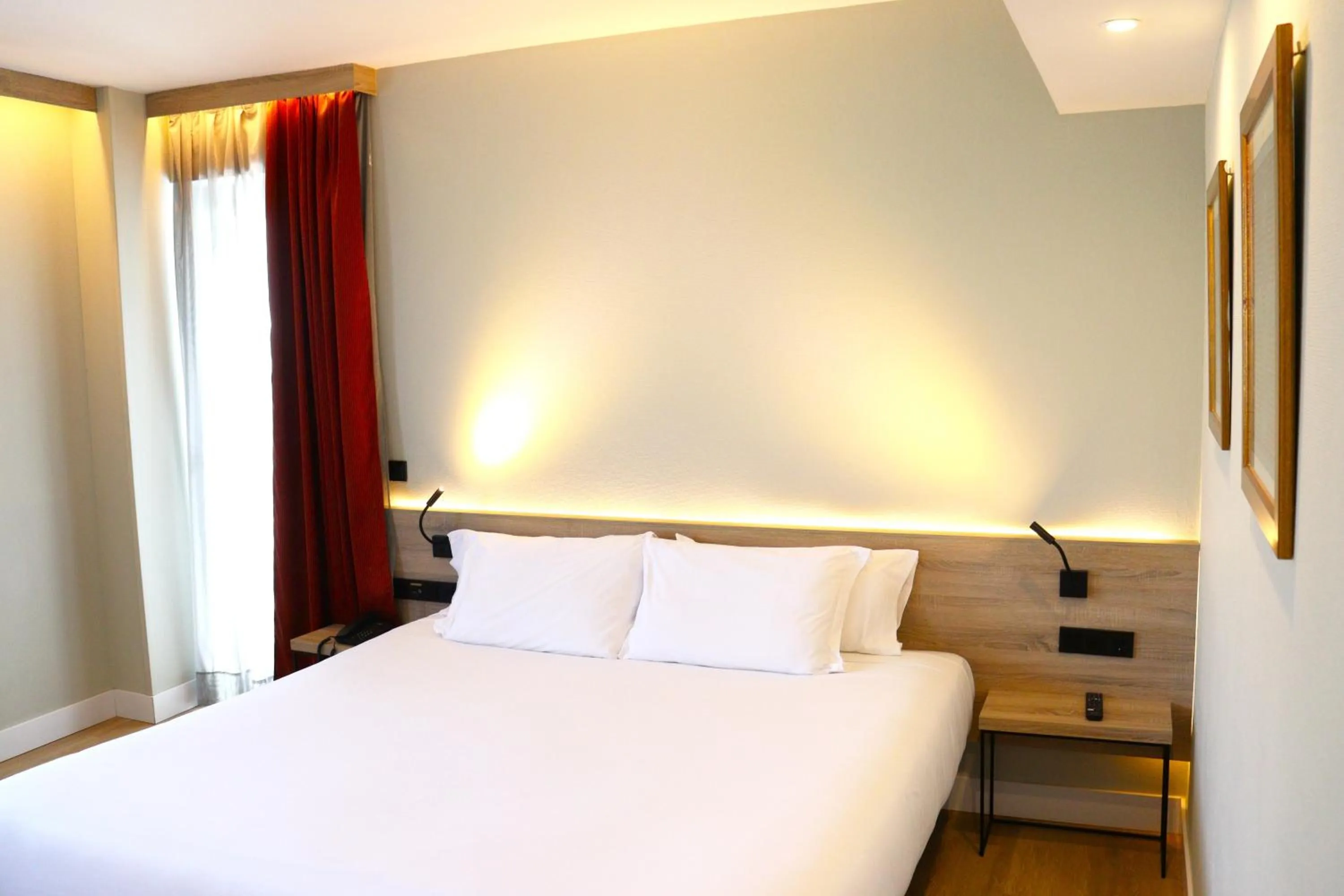 Bed in Eurohotel Diagonal Port