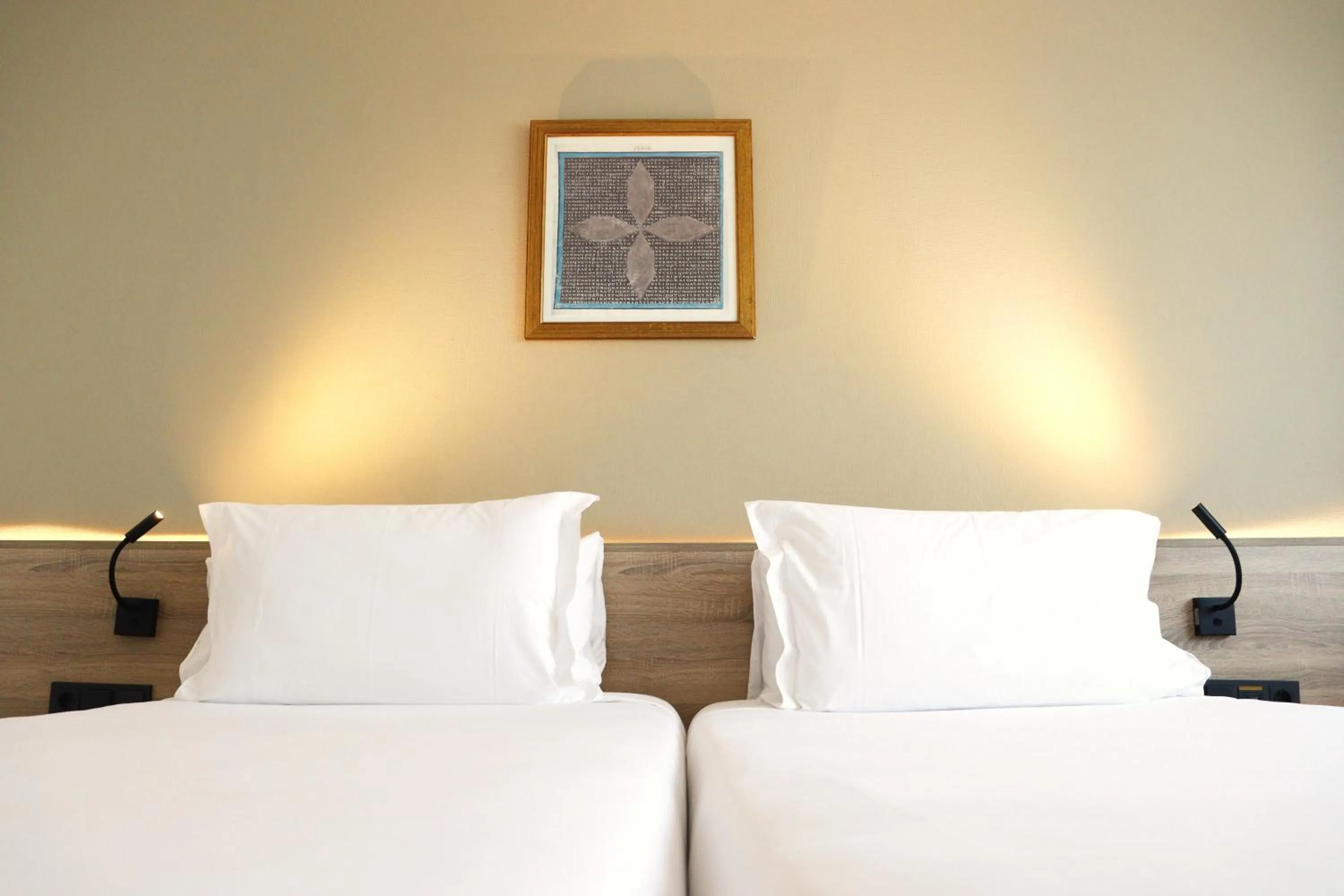 Bed in Eurohotel Diagonal Port