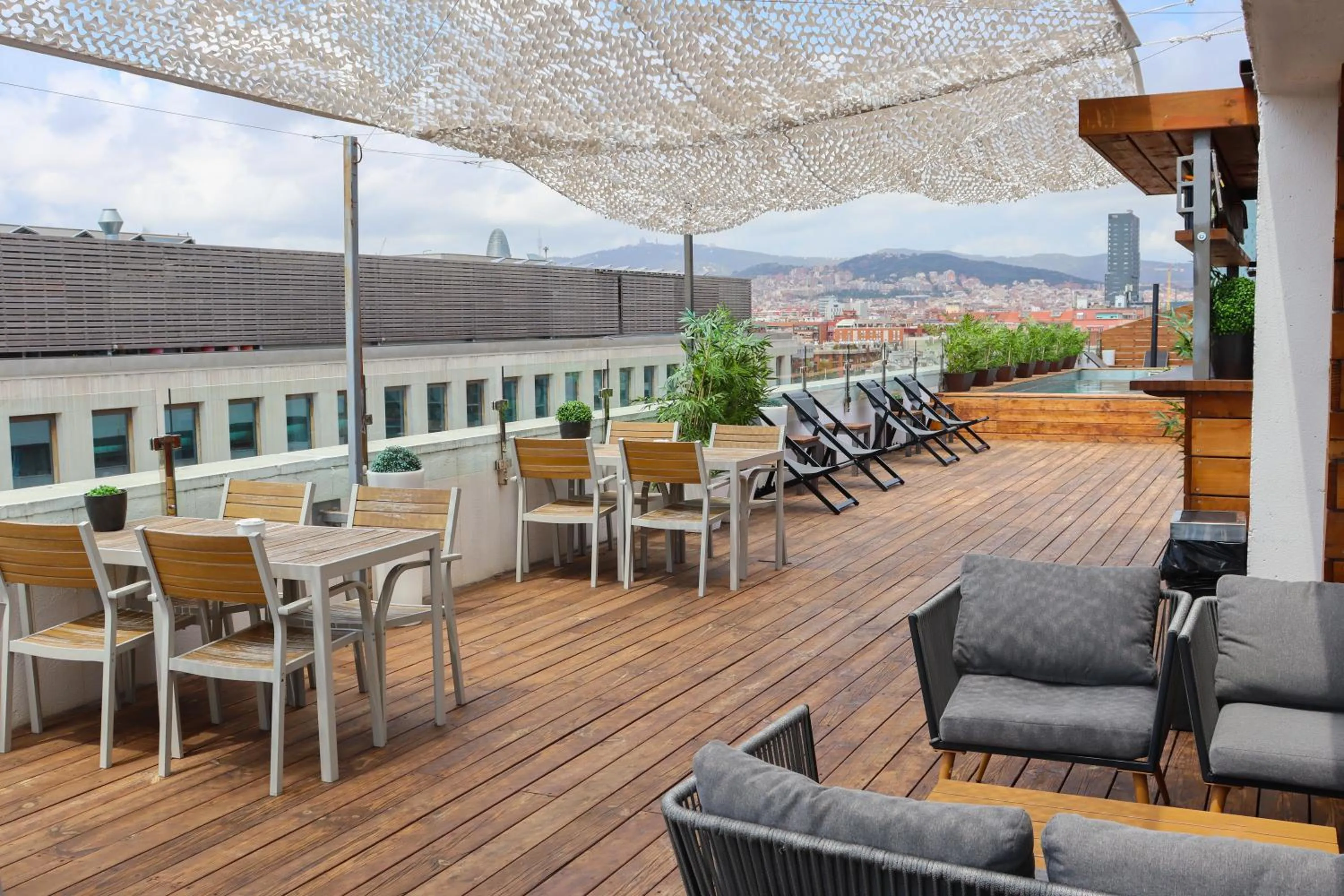 Balcony/Terrace in Eurohotel Diagonal Port
