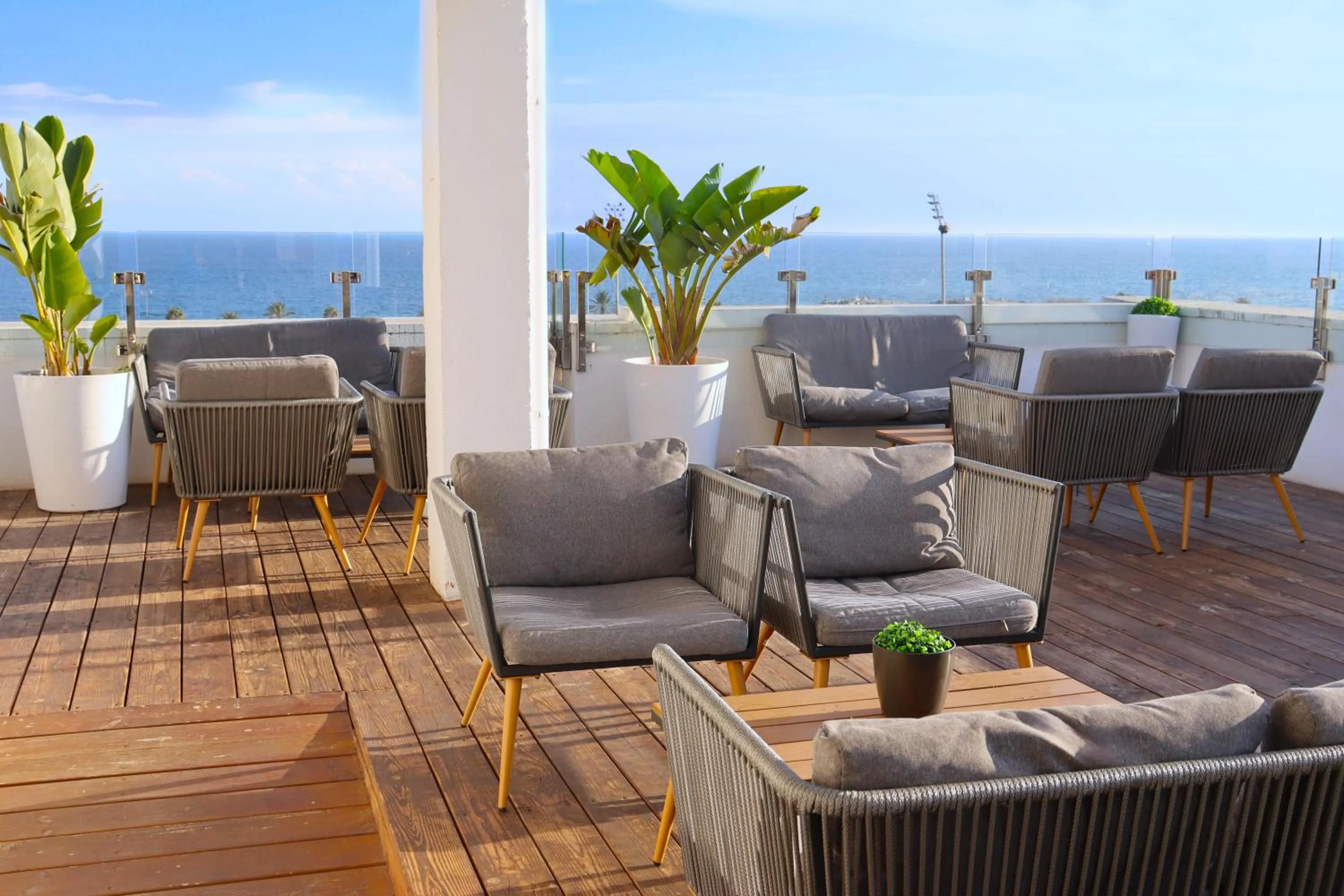 Balcony/Terrace in Eurohotel Diagonal Port