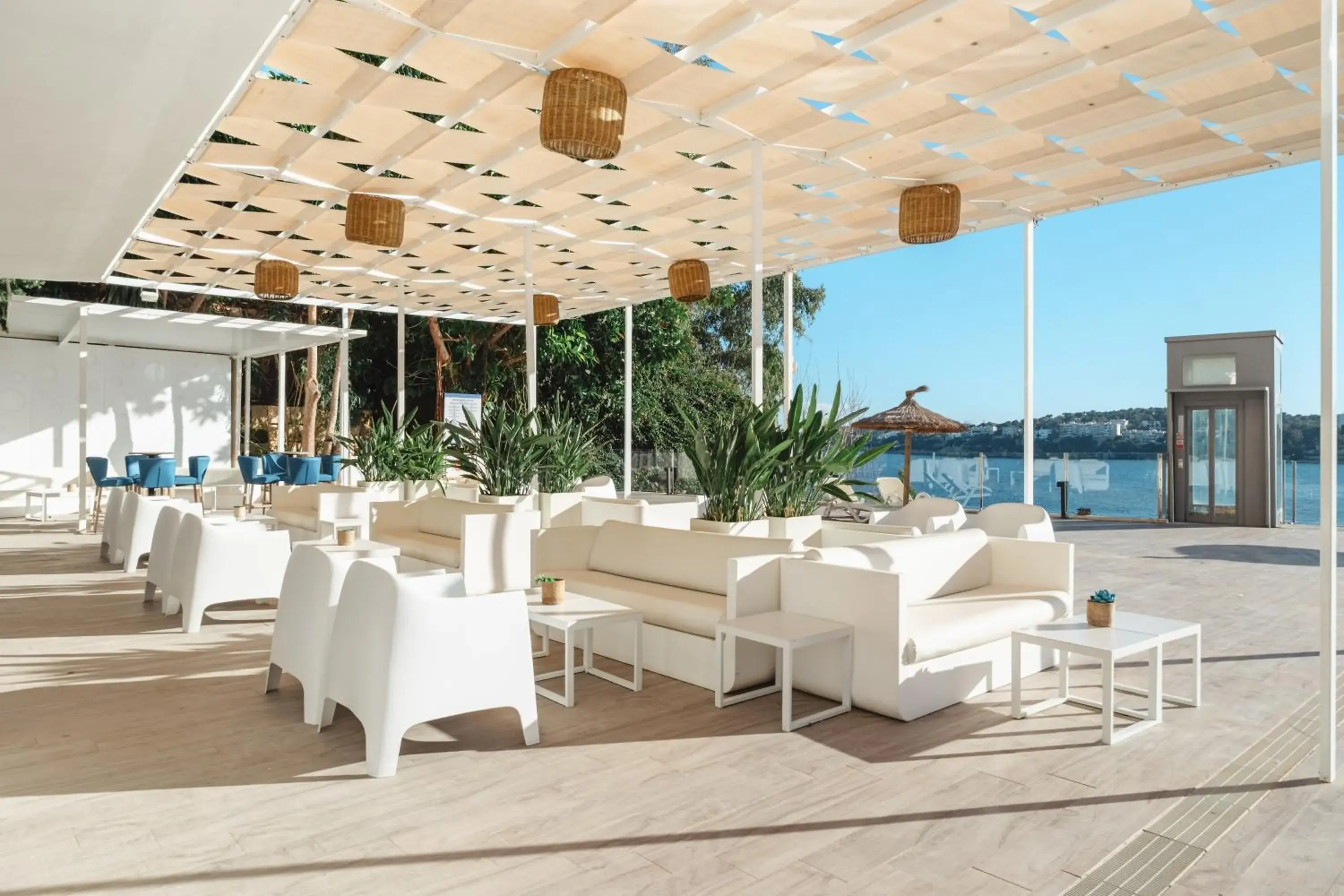 Patio in Bahia Principe Sunlight Coral Playa - Adults Only Patio in Bahia Principe Sunlight Coral Playa - Adults Only