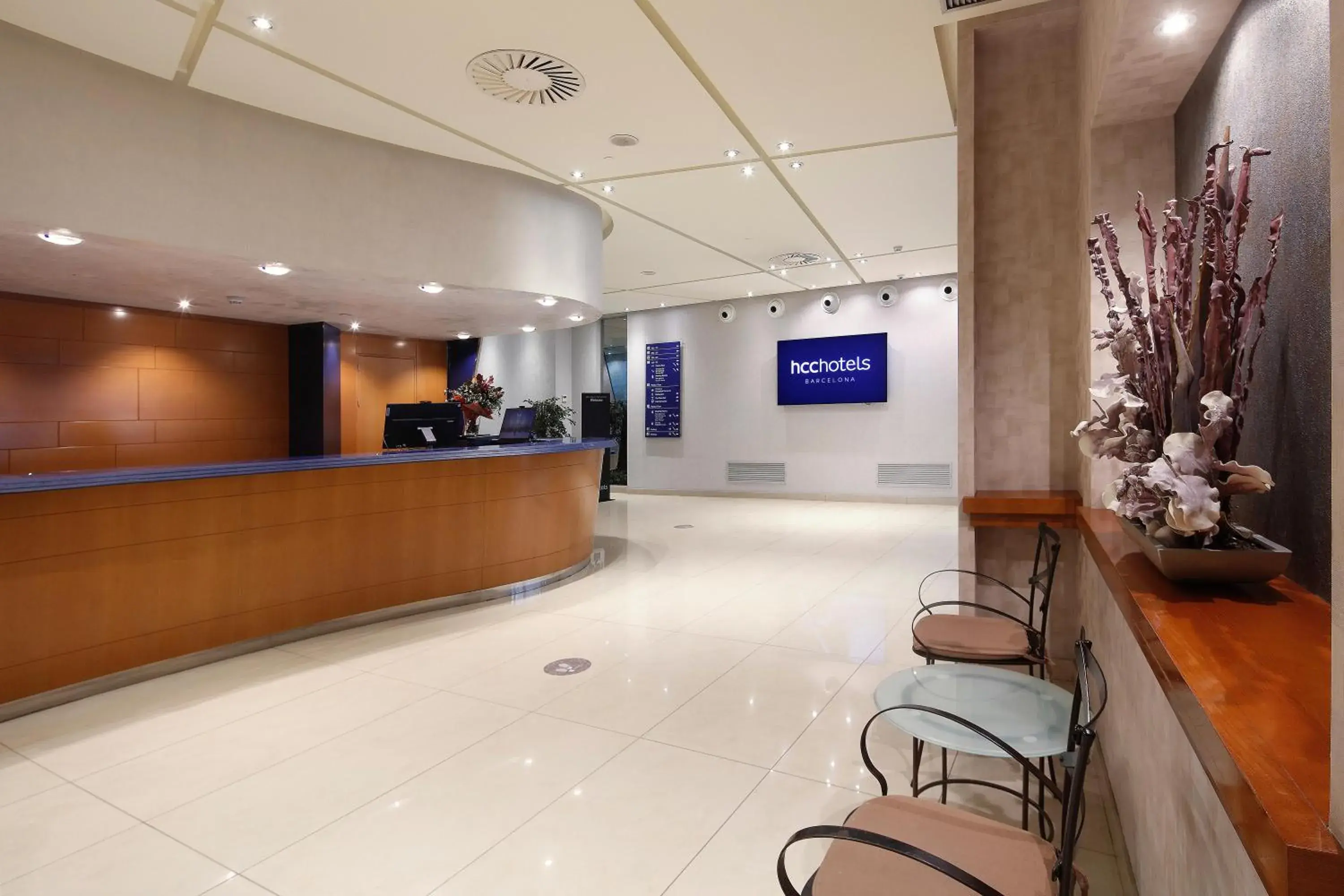 Lobby or reception in HCC Montblanc Lobby or reception in HCC Montblanc