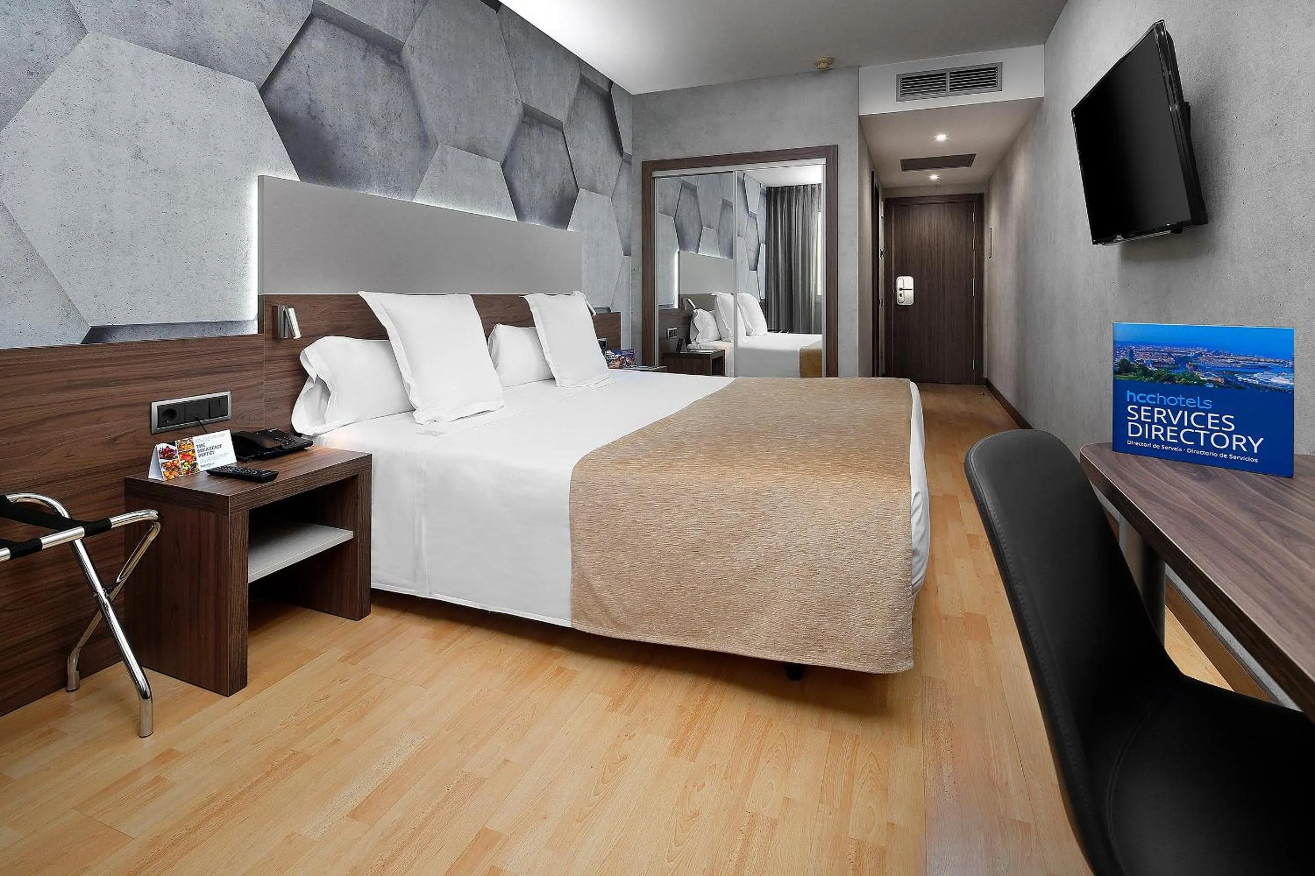 Bed in HCC Montblanc