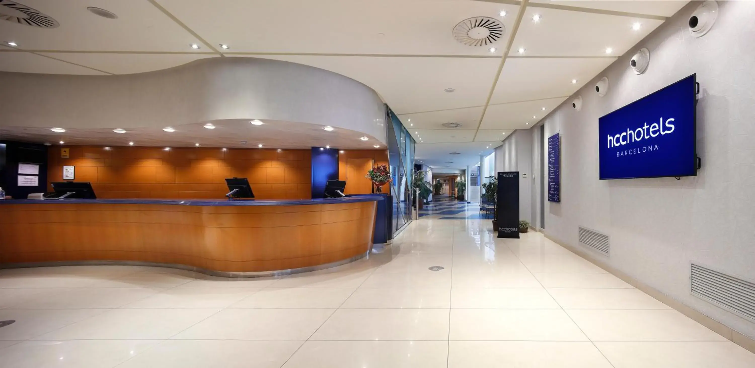 Lobby or reception in HCC Montblanc Lobby or reception in HCC Montblanc