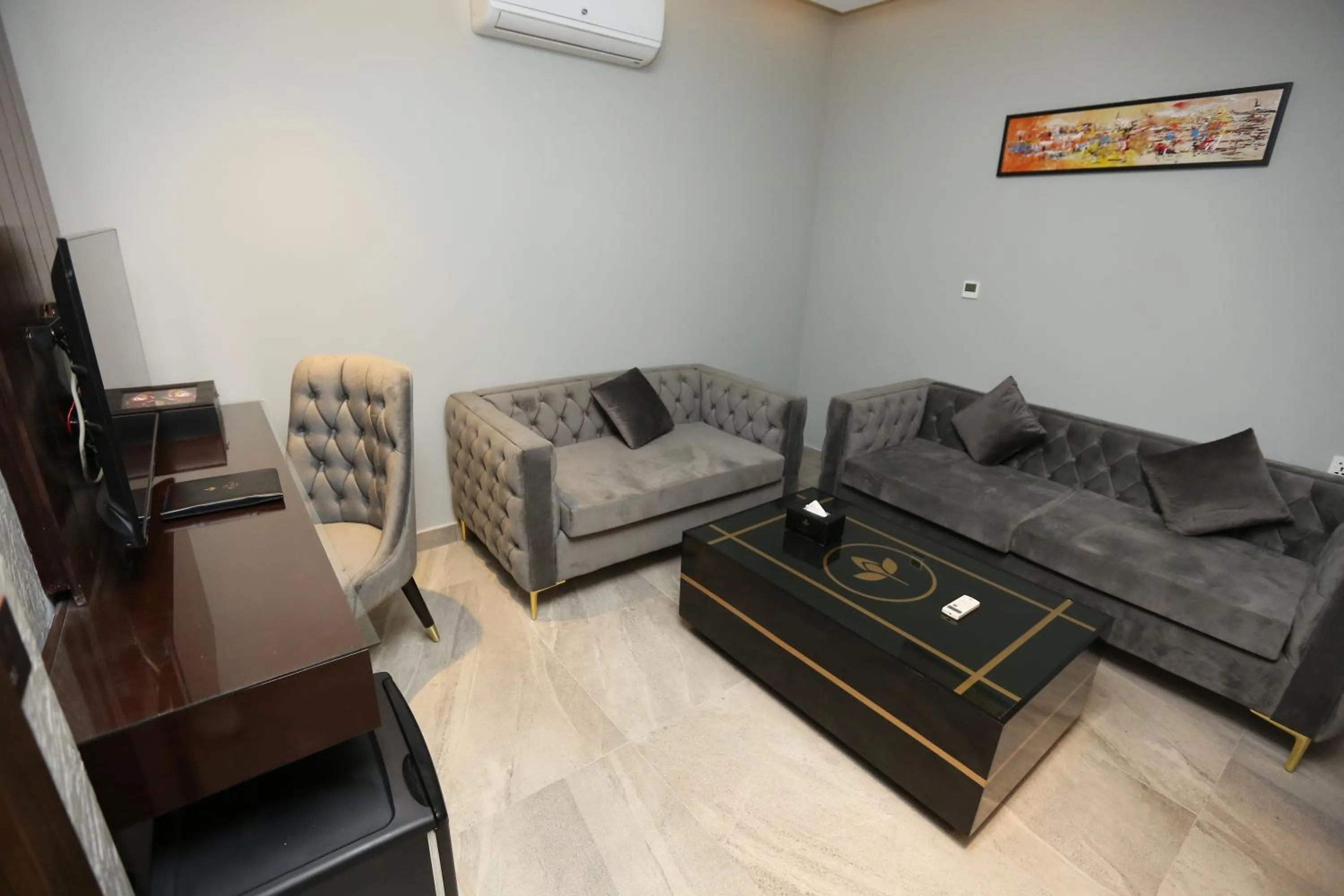 Seating area in The Orchard Hotel Lahore