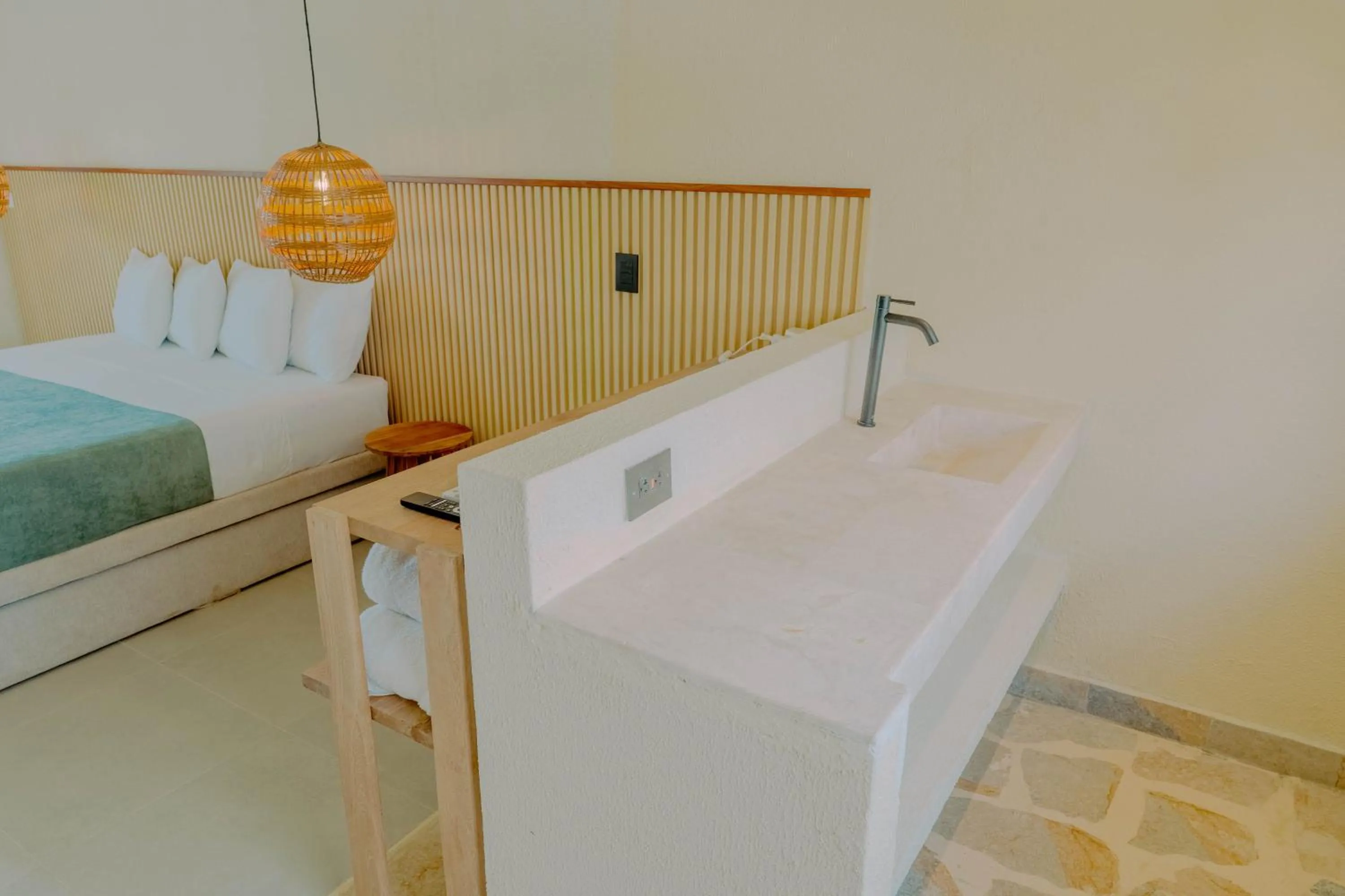 Bed in Makáry Beach Tolú by Bernalo Hotels