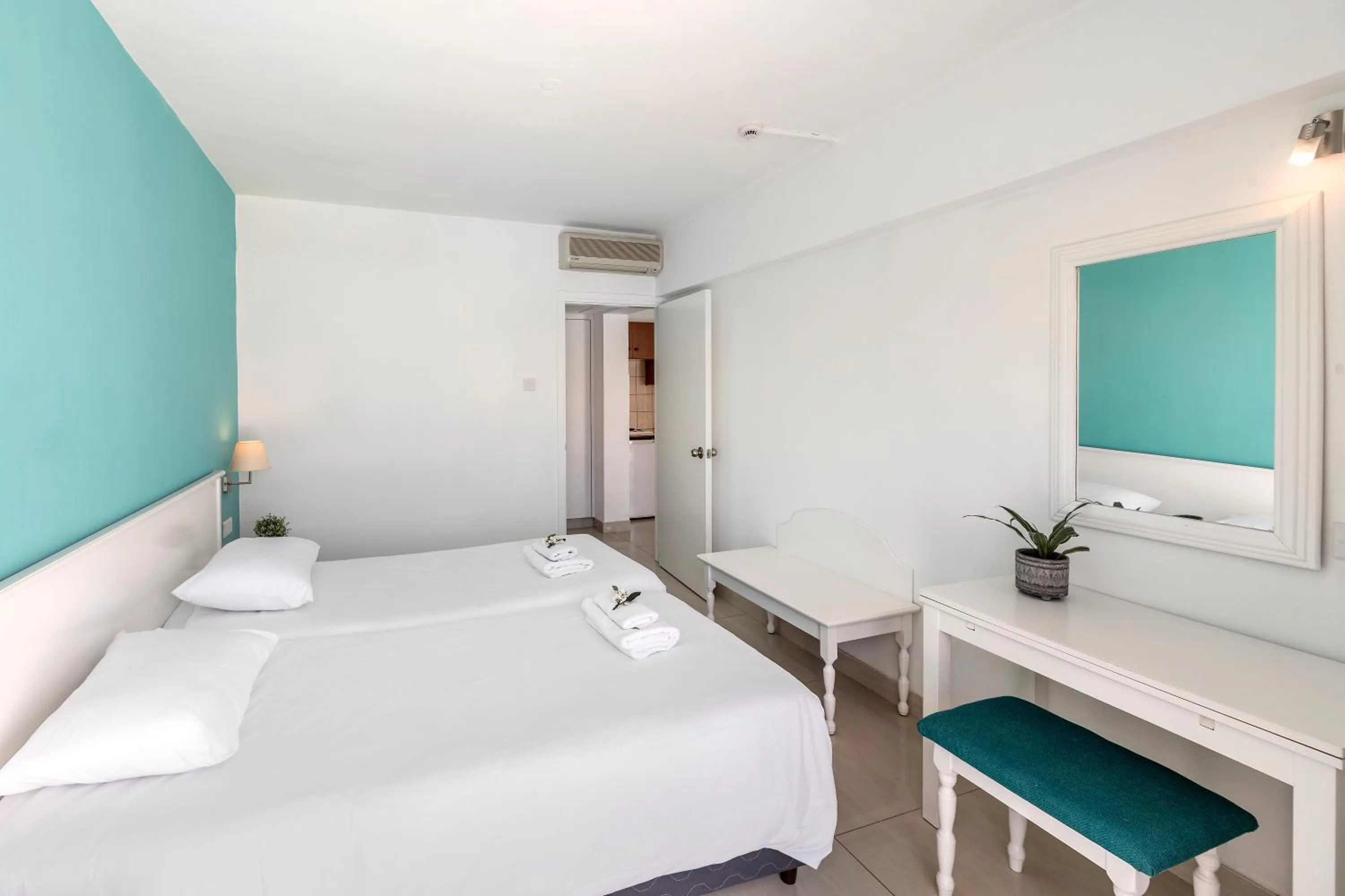 Bedroom, Bed in Mia Hotel Apartment