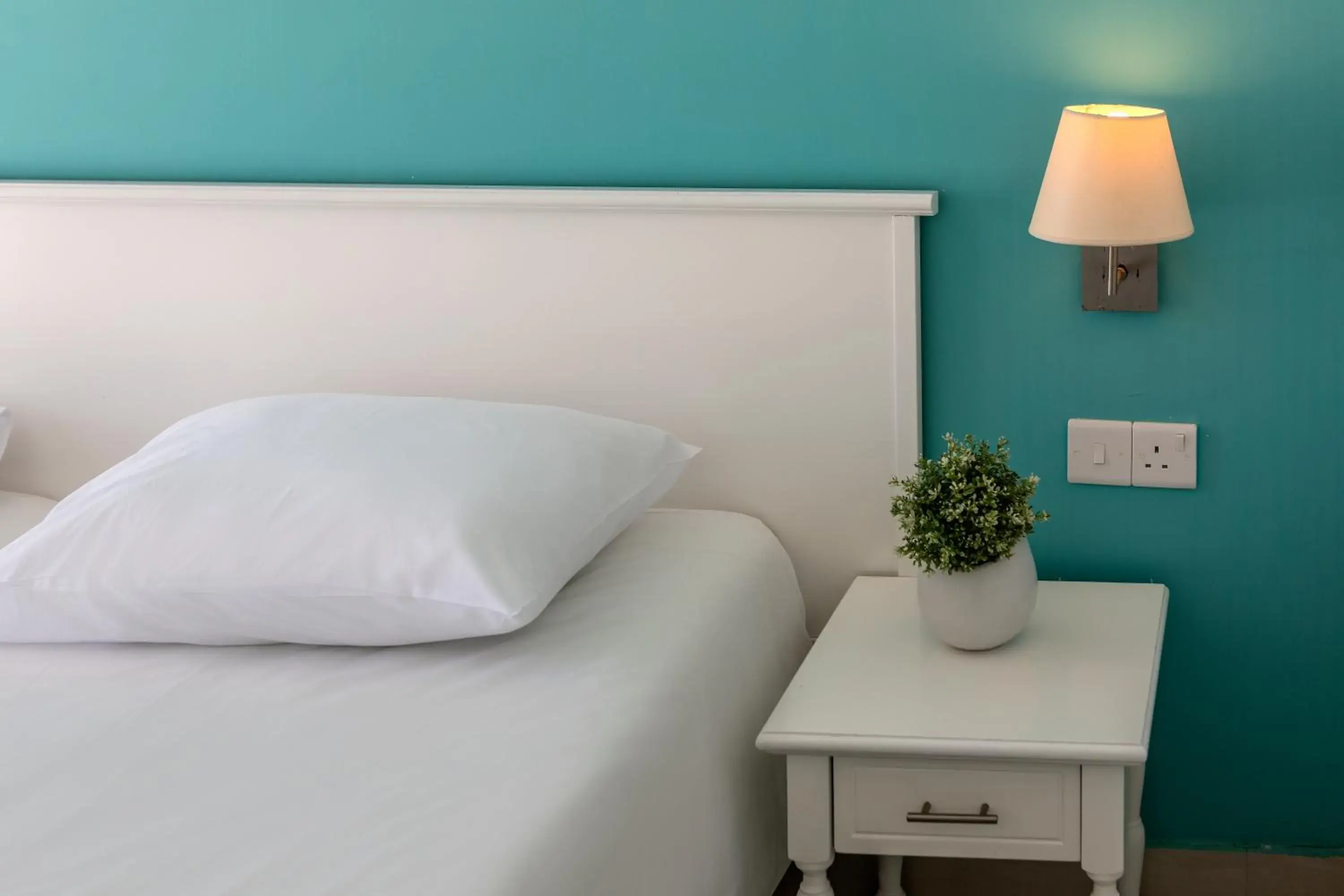 Bed in Mia Hotel Apartment Bed in Mia Hotel Apartment