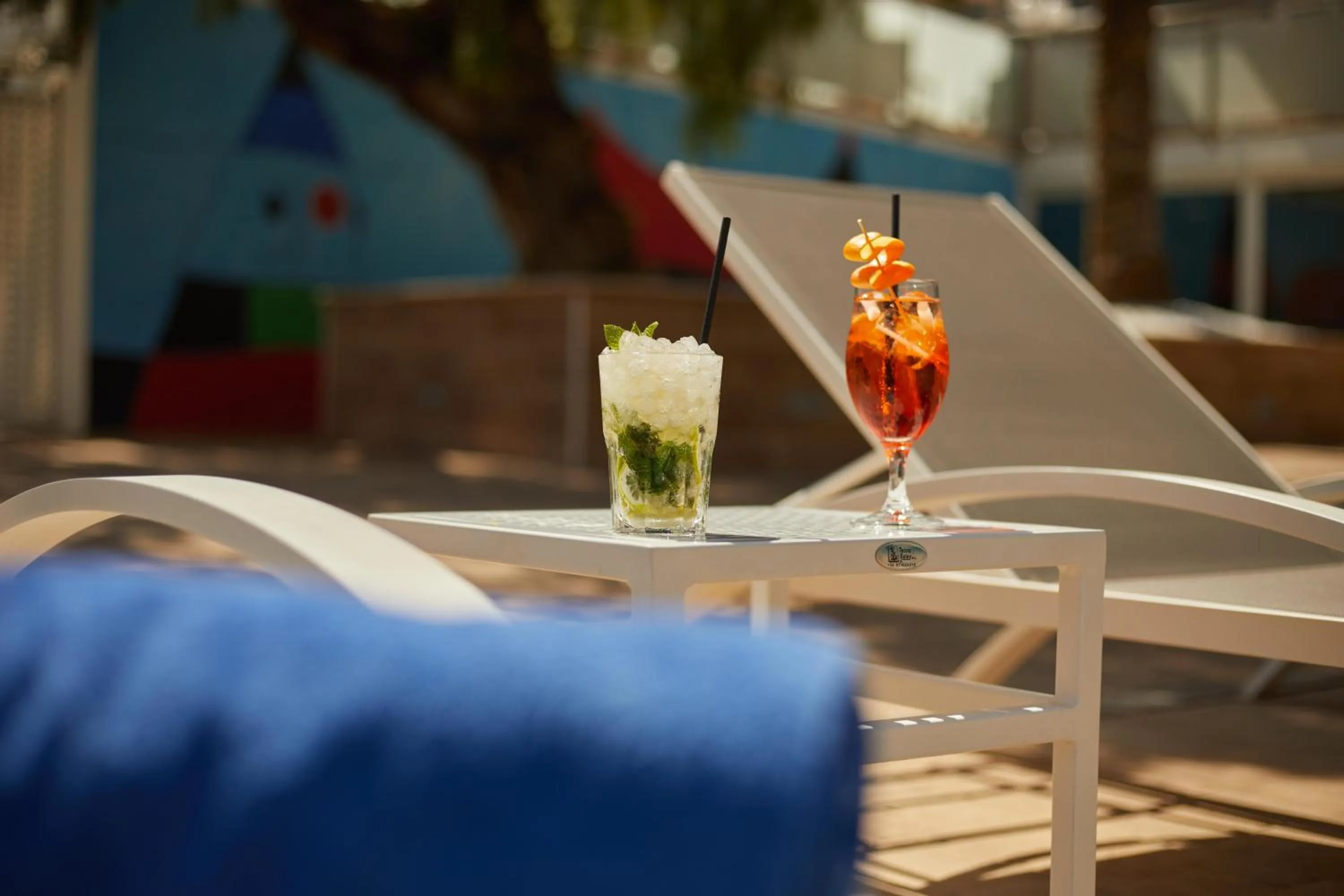 Swimming pool in Hotel Joan Miró Museum