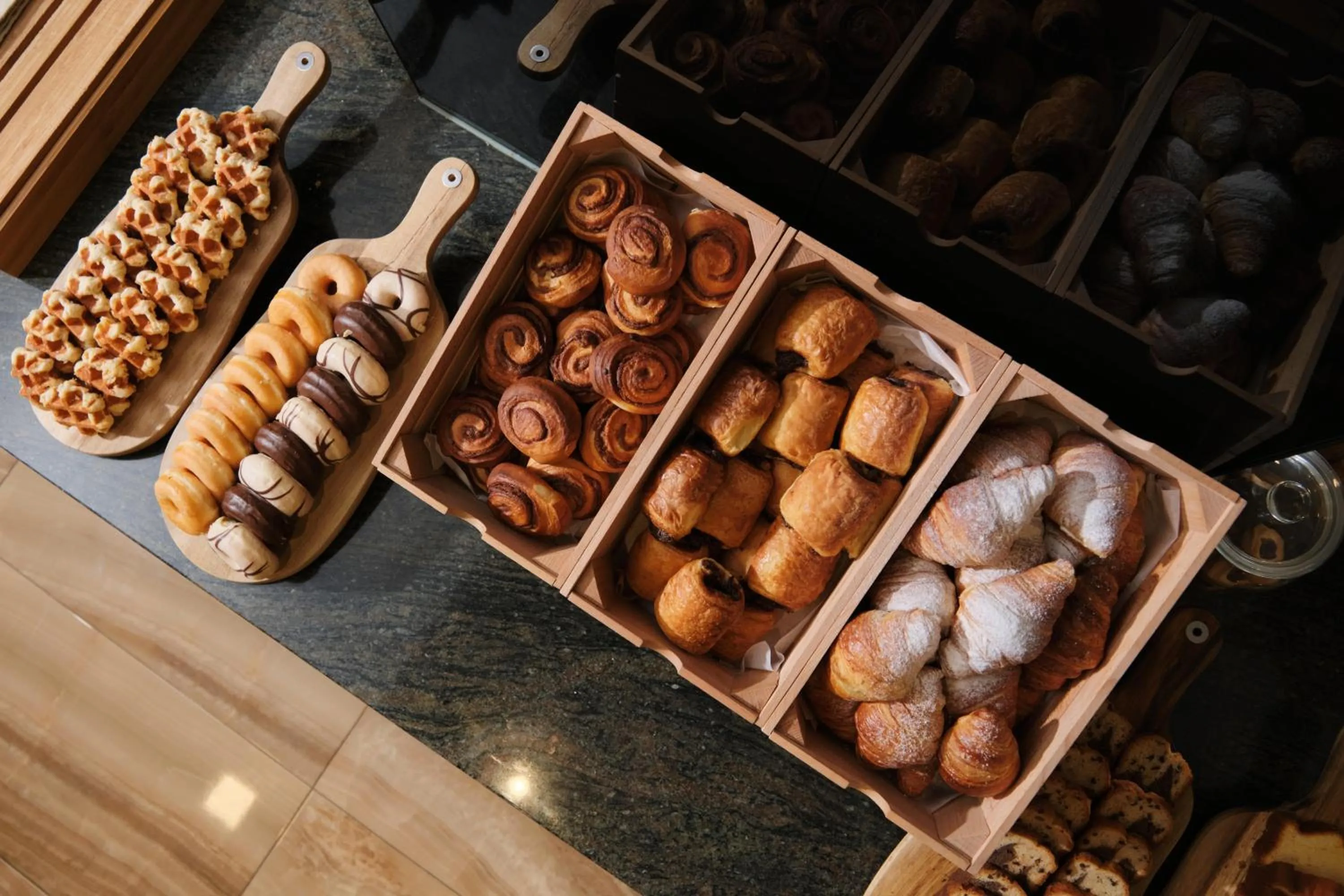 Breakfast in Hotel Joan Miró Museum