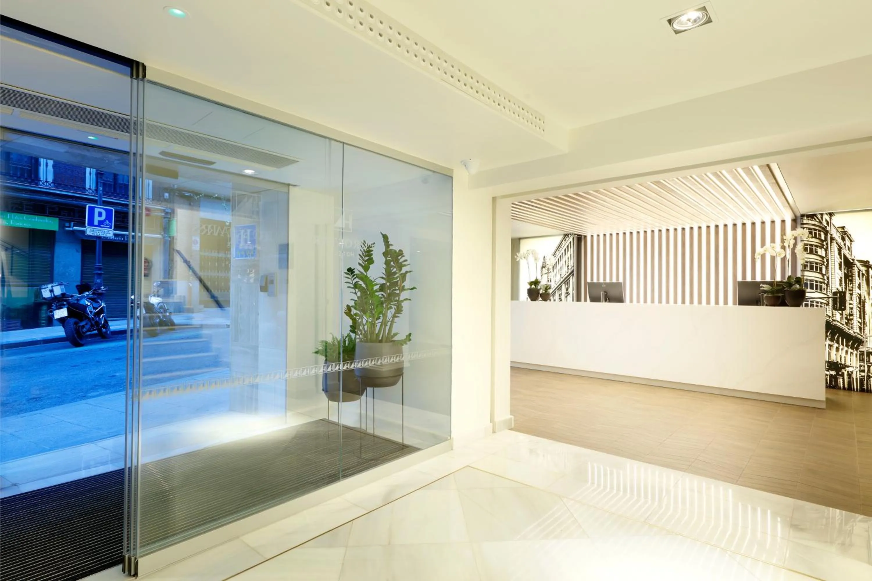 Lobby or reception in Eurostars Madrid Gran Vía