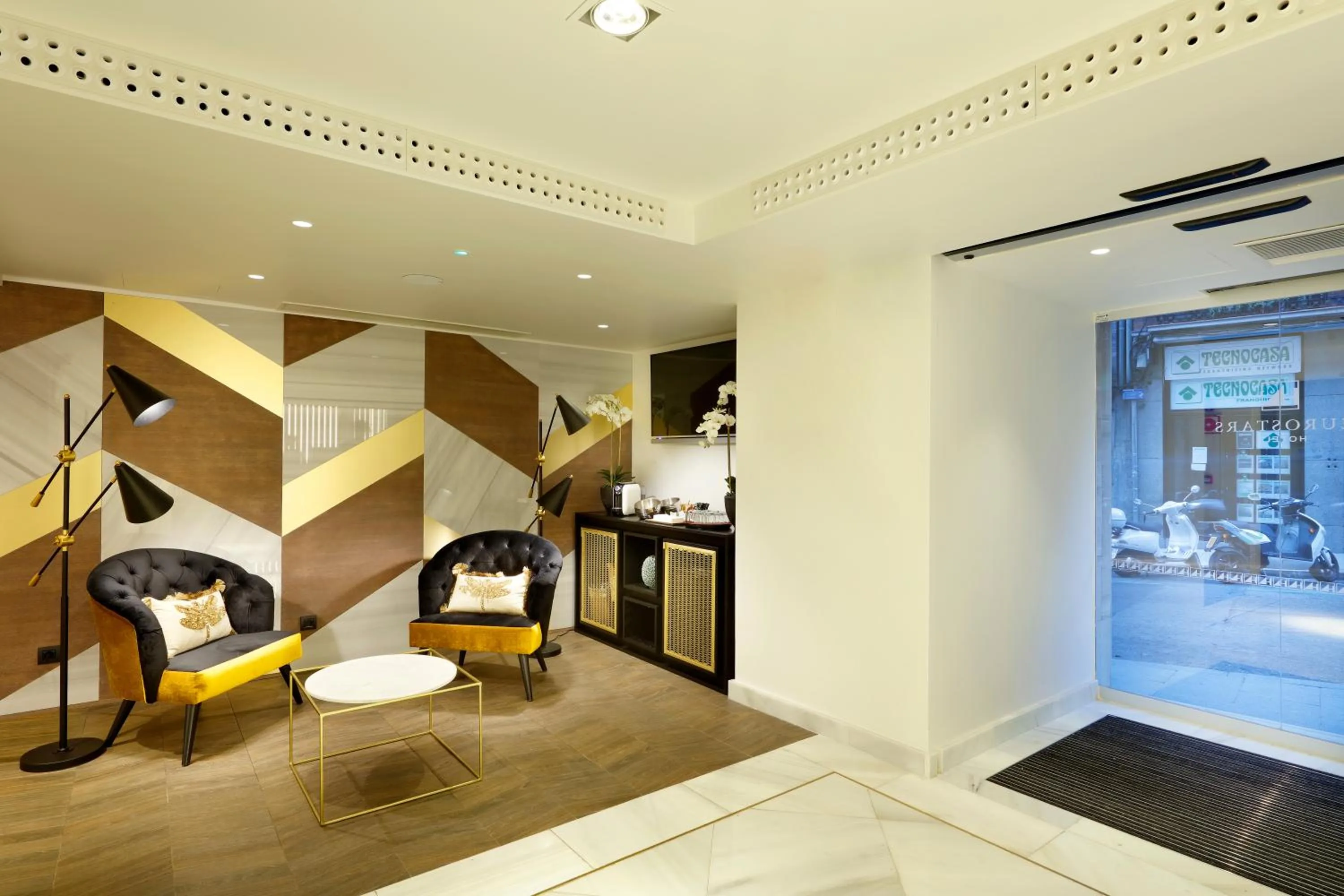 Lobby or reception in Eurostars Madrid Gran Vía