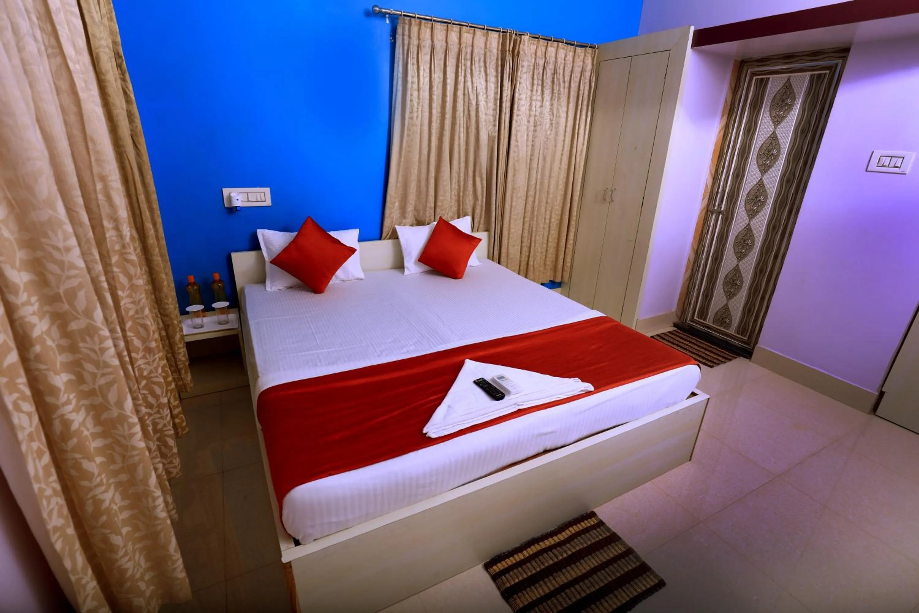 Bed in Railview inn Bhubaneswar