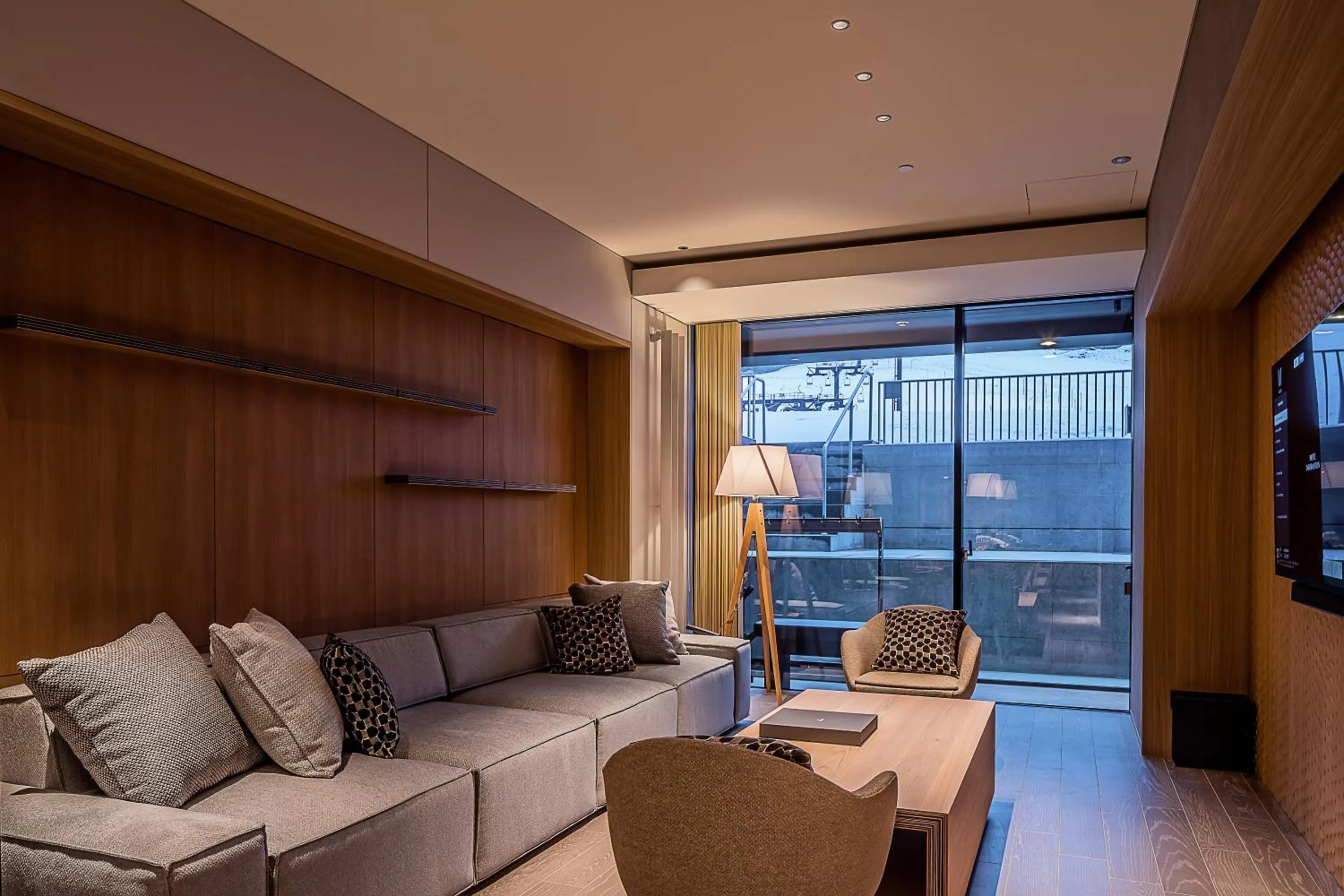 Living room in MUWA NISEKO