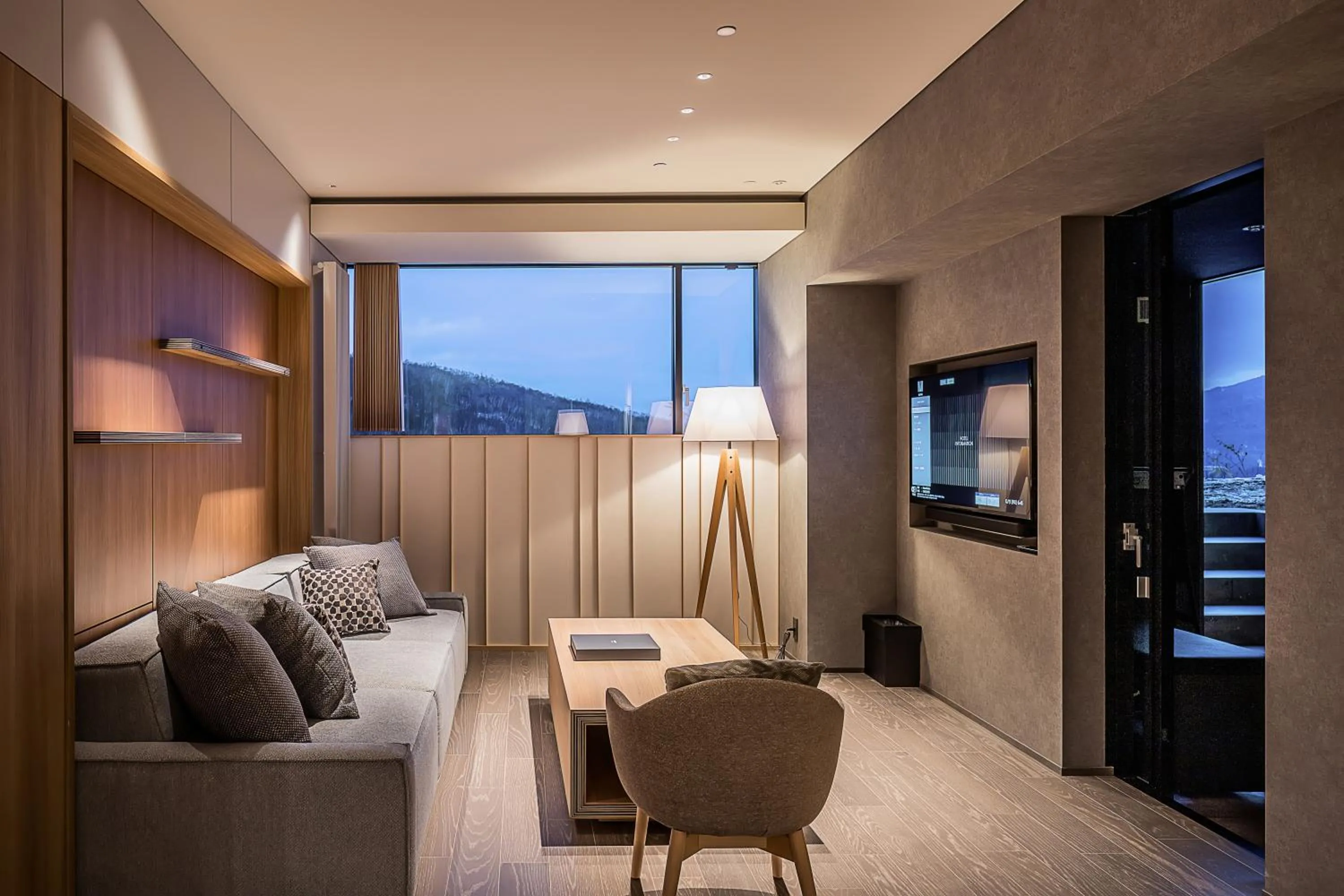 Living room in MUWA NISEKO