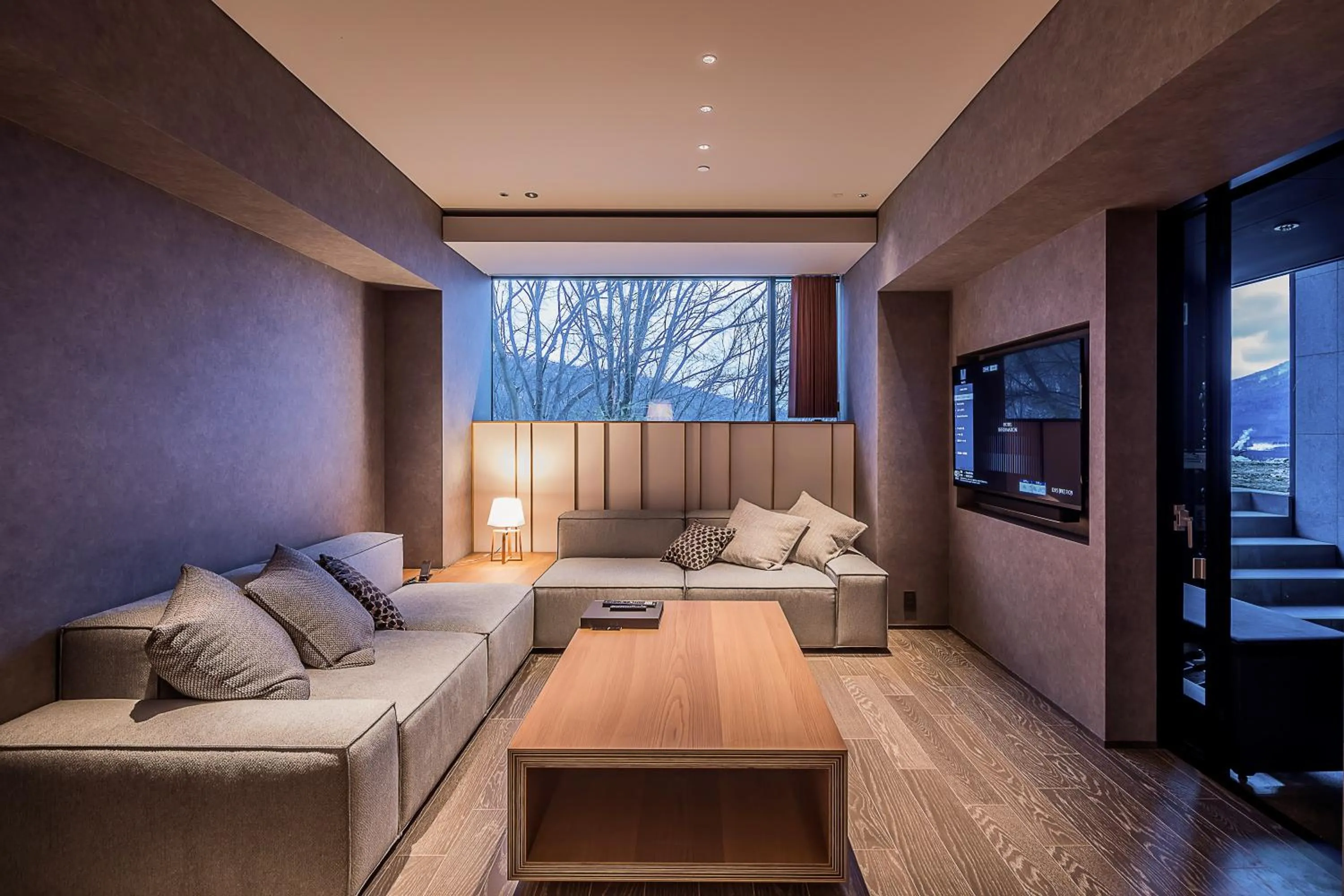 Living room, Bed in MUWA NISEKO