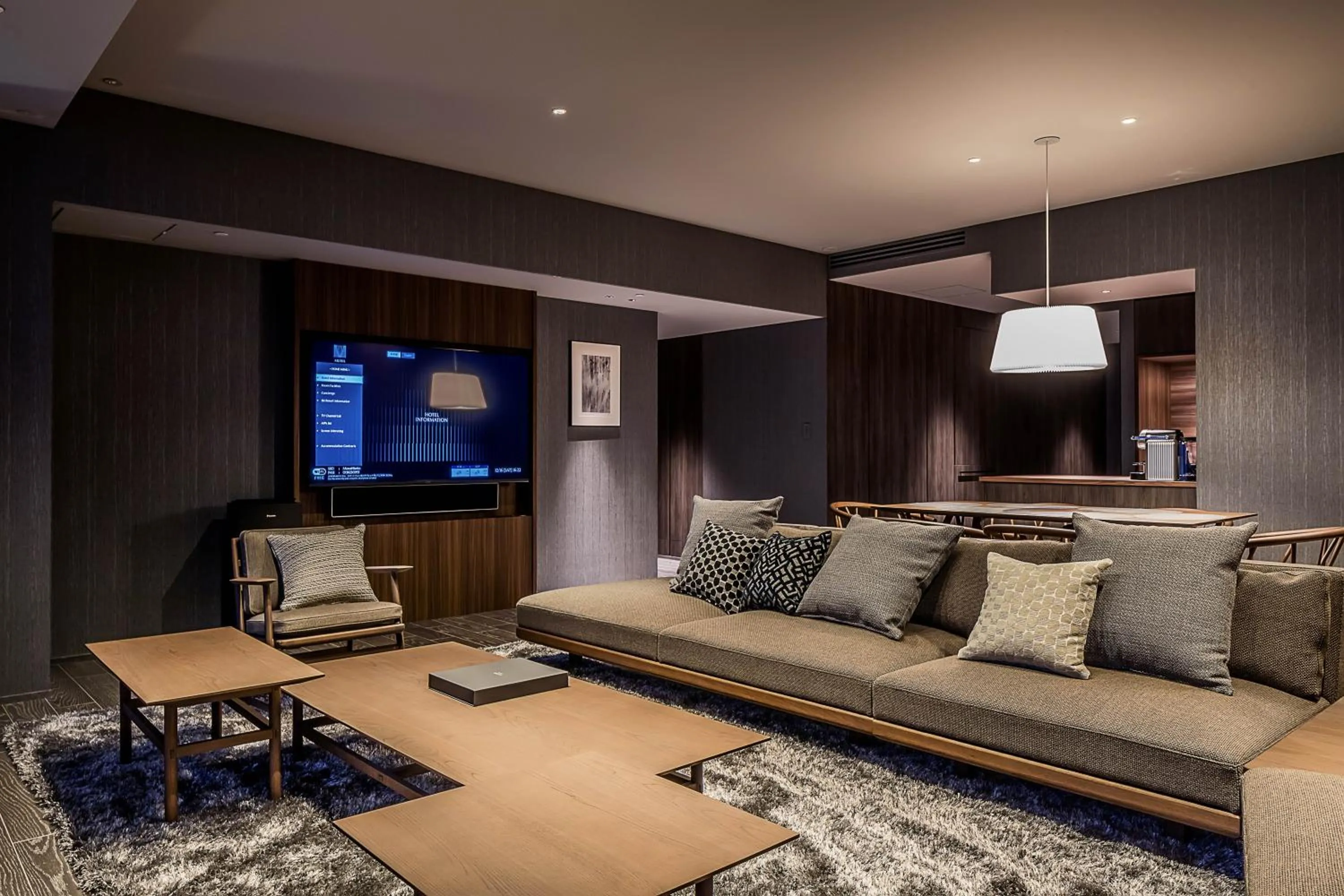 Living room in MUWA NISEKO