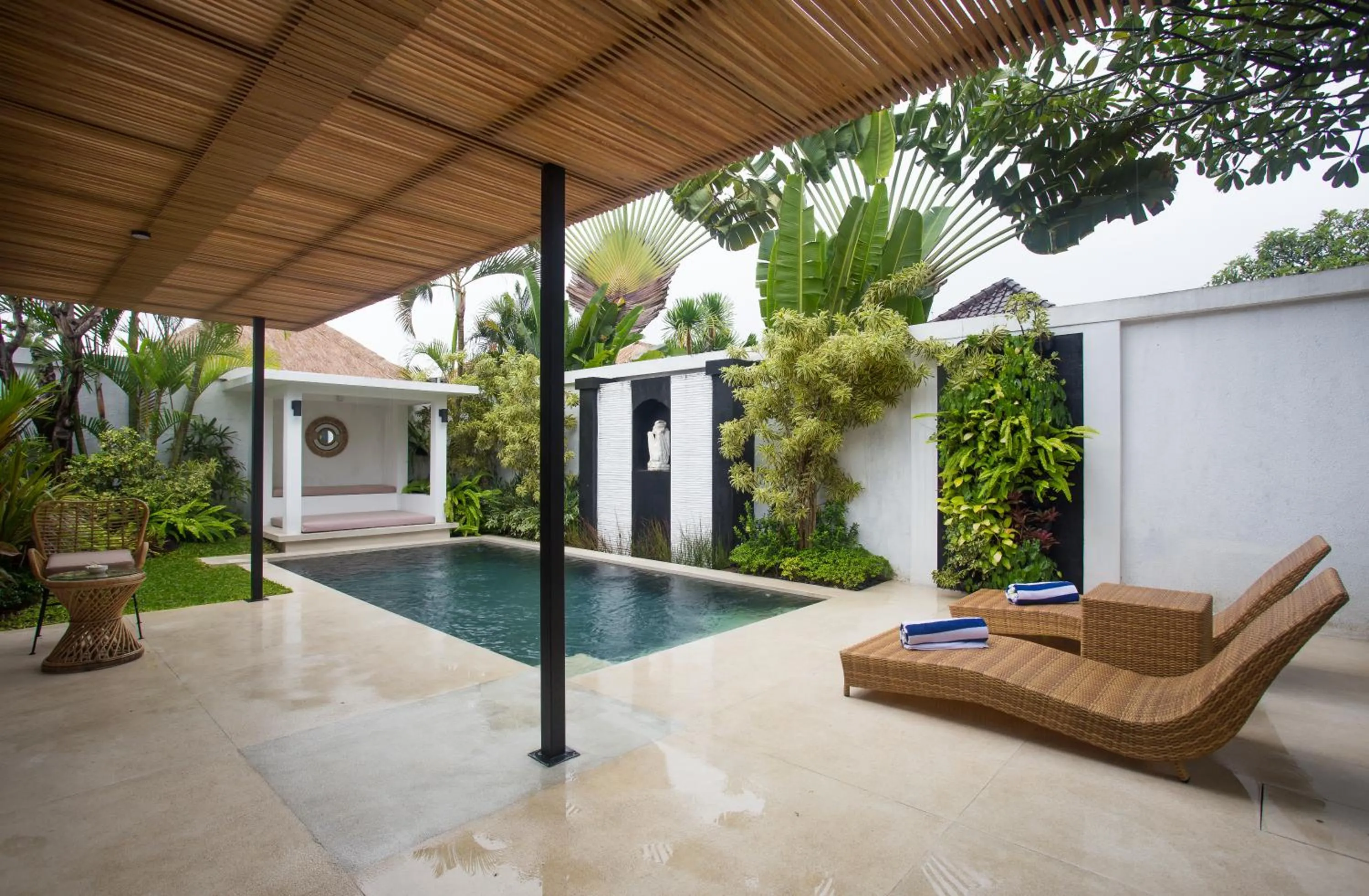 Property building in The Kon's Villa Bali Seminyak