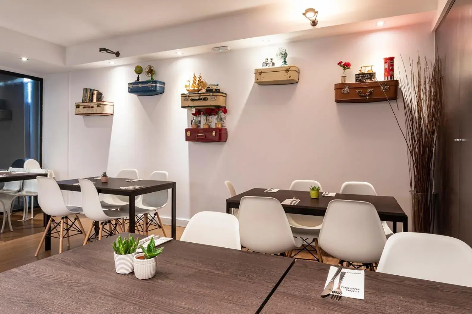 Dining area, Restaurant/Places to Eat in Petit Palace Arturo Soria Alcalá