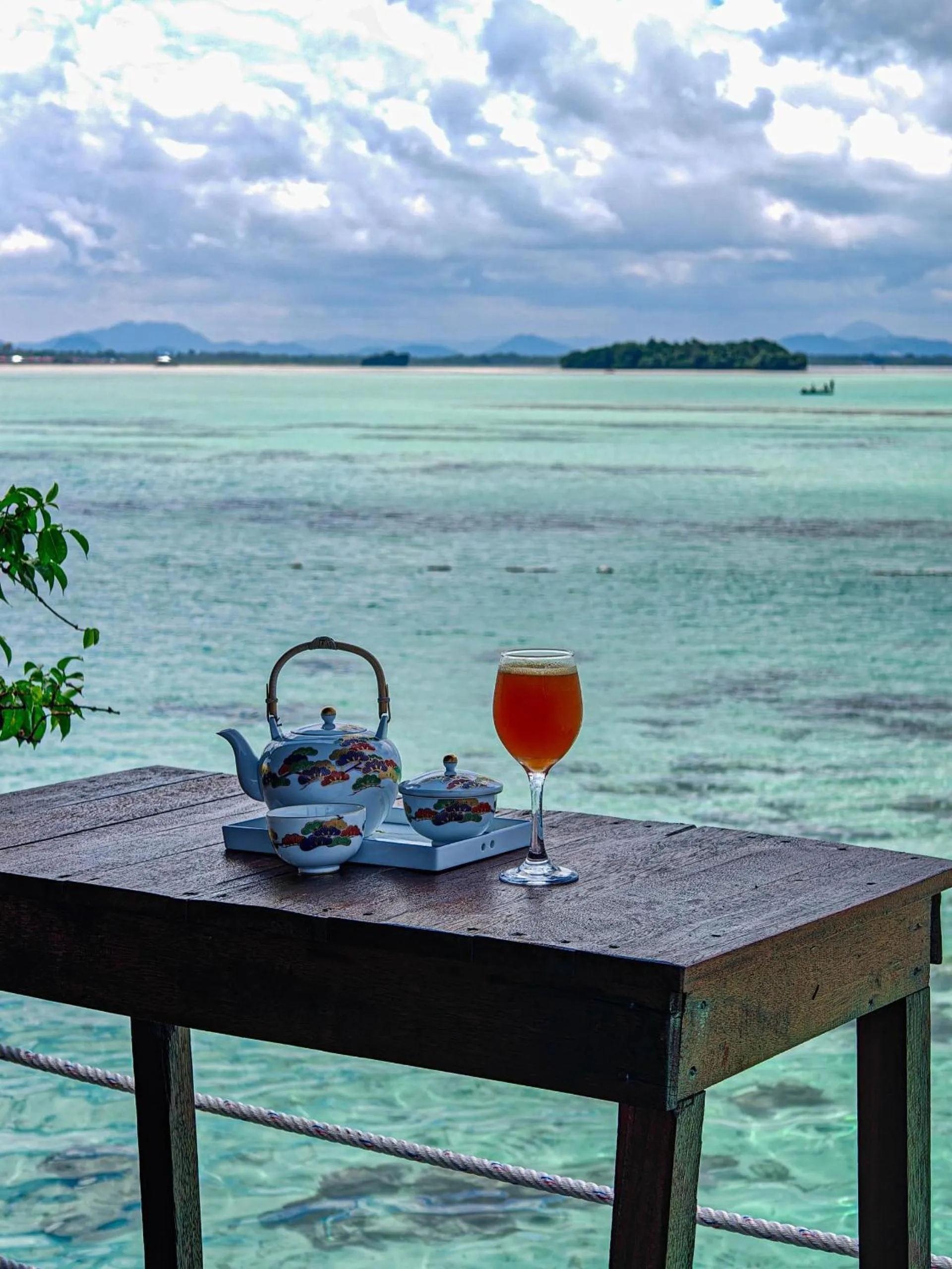 Drinks in Pavalintang Resort