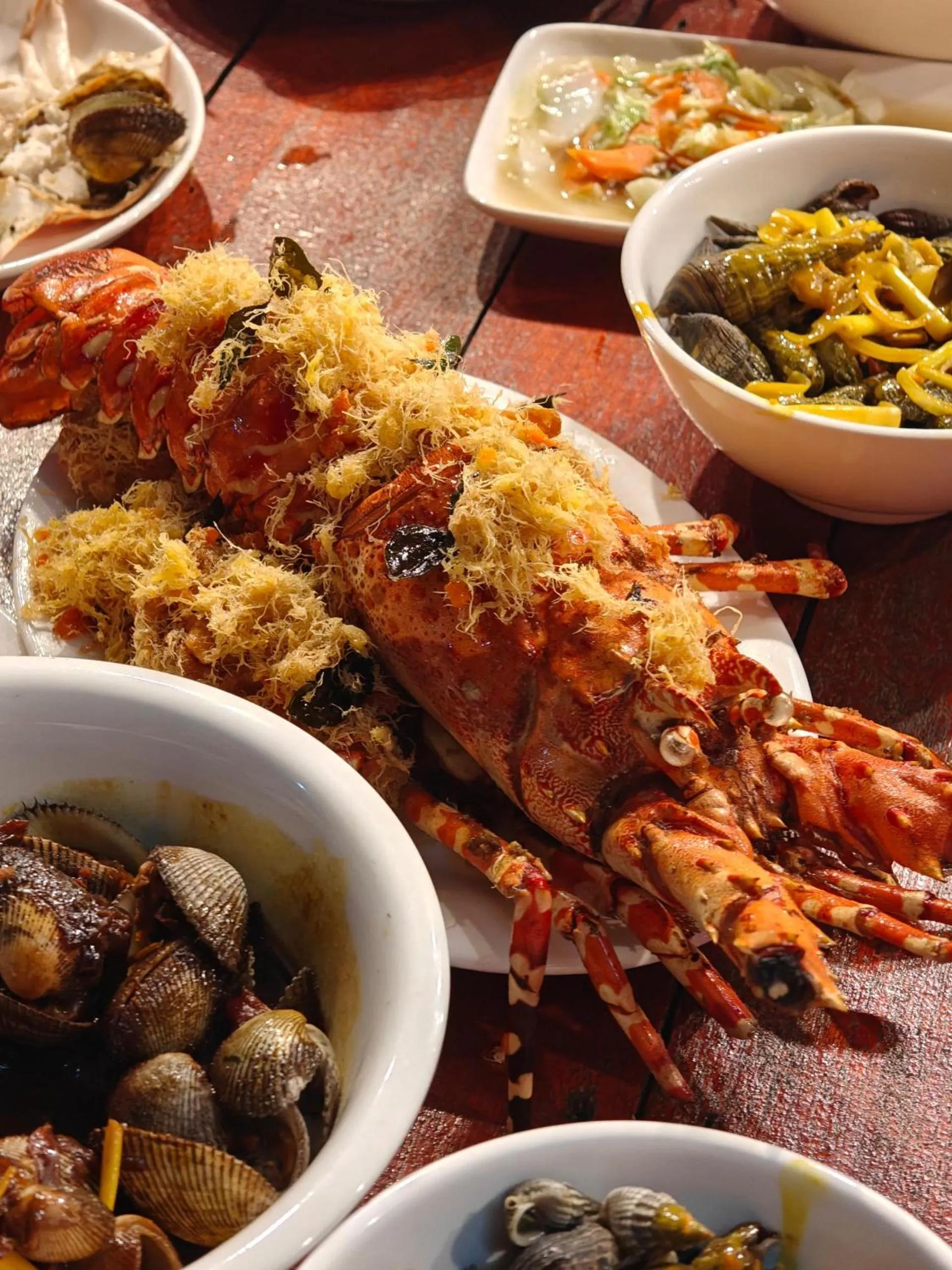 Food in Pavalintang Resort