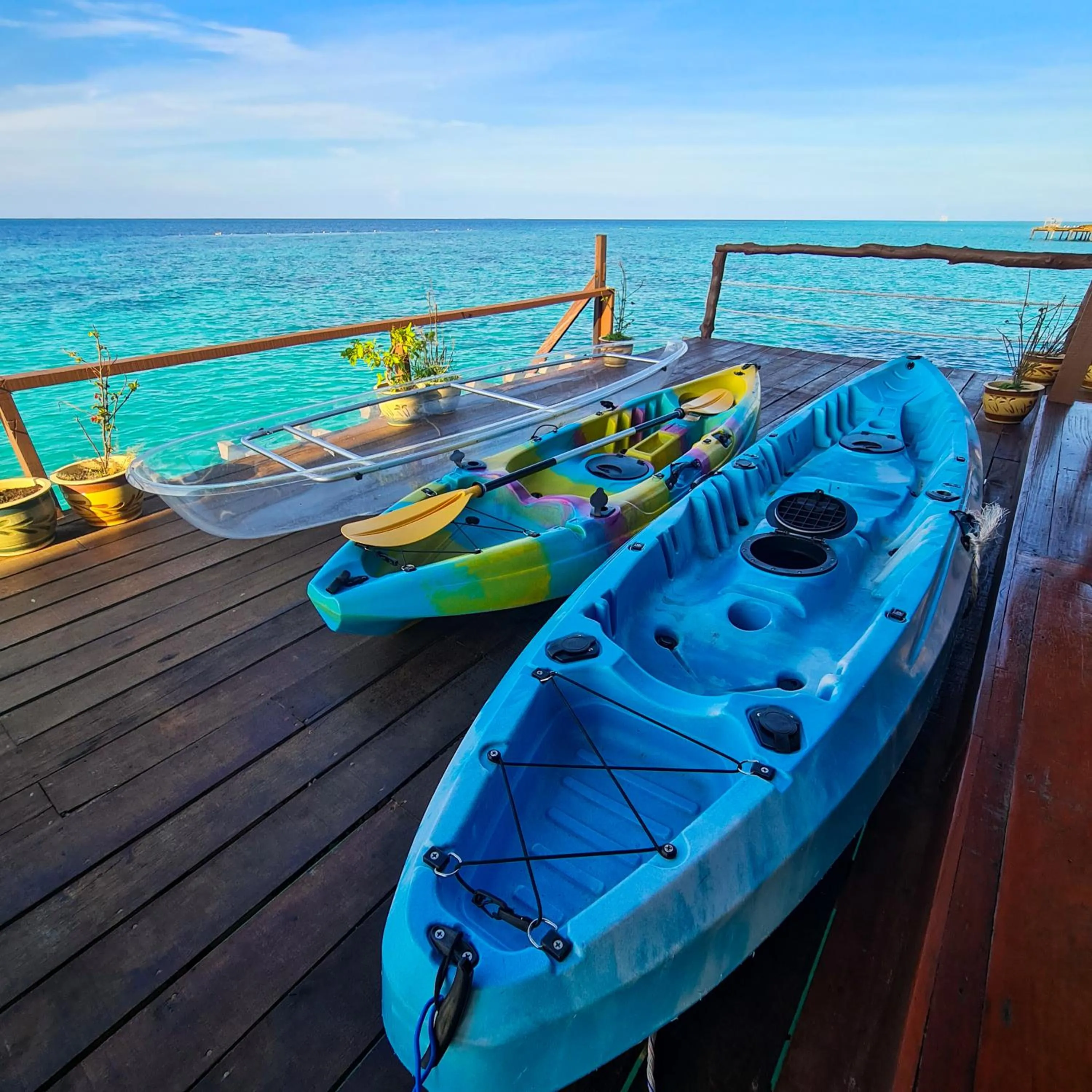 Canoeing in Pavalintang Resort