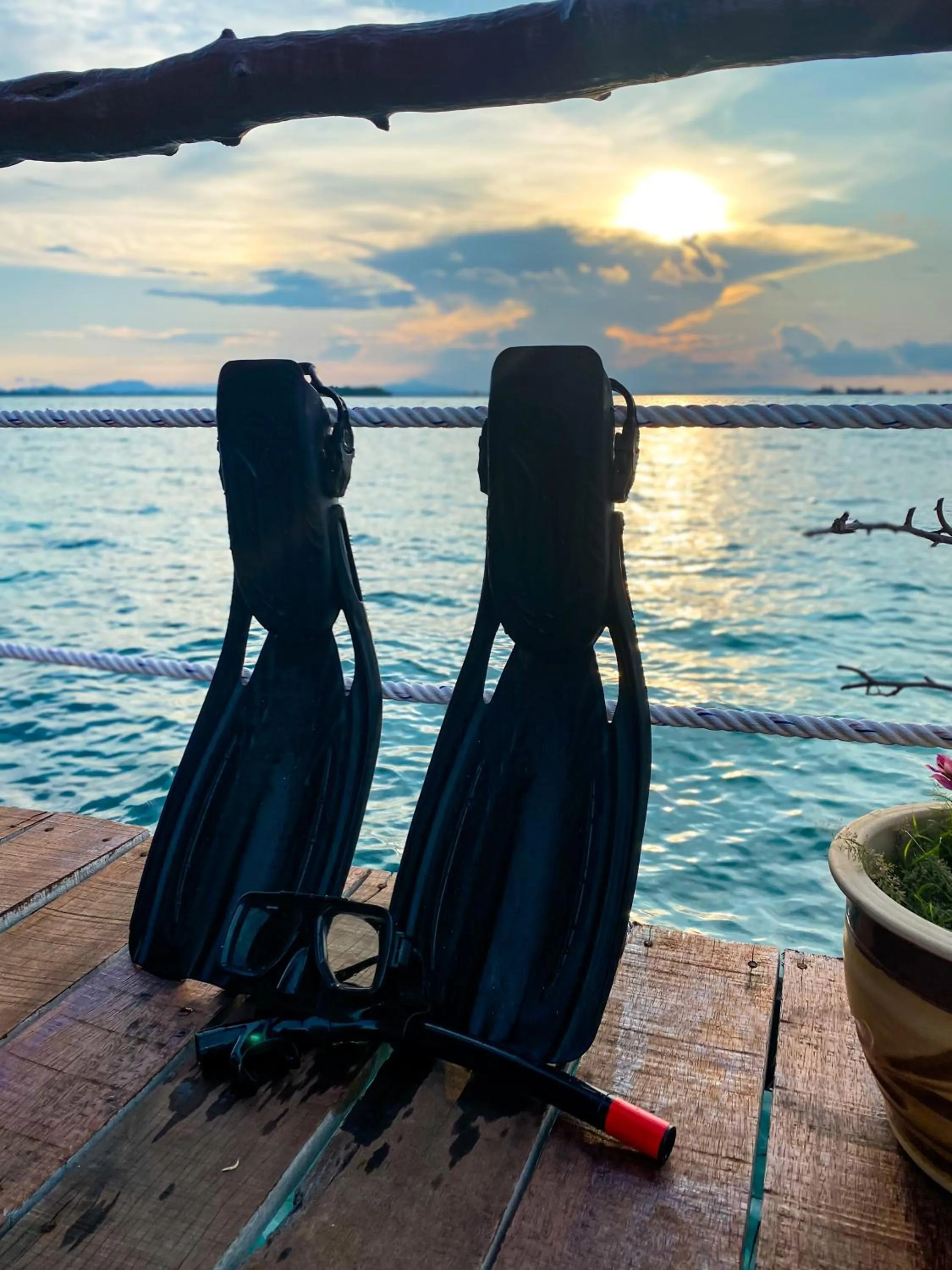 Snorkeling in Pavalintang Resort