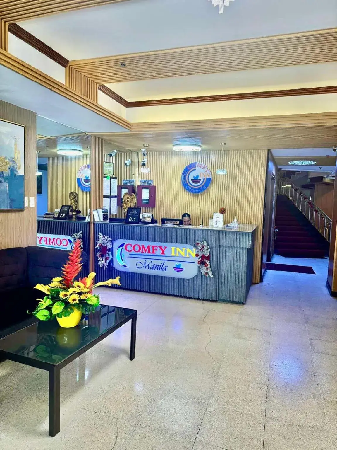Lobby or reception in Comfy Inn Mabini Manila Lobby or reception in Comfy Inn Mabini Manila