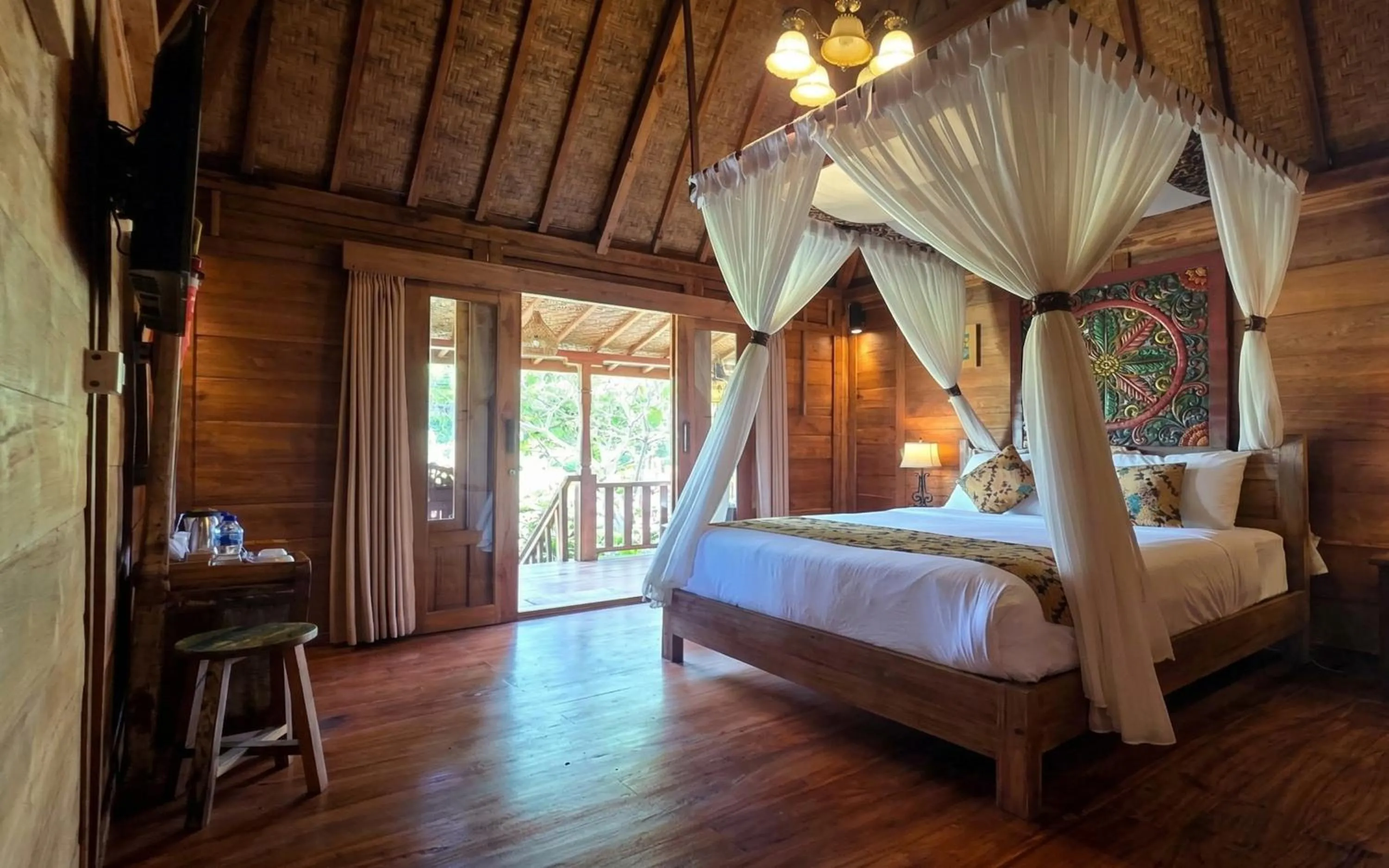 Bed in Sirya Farm House