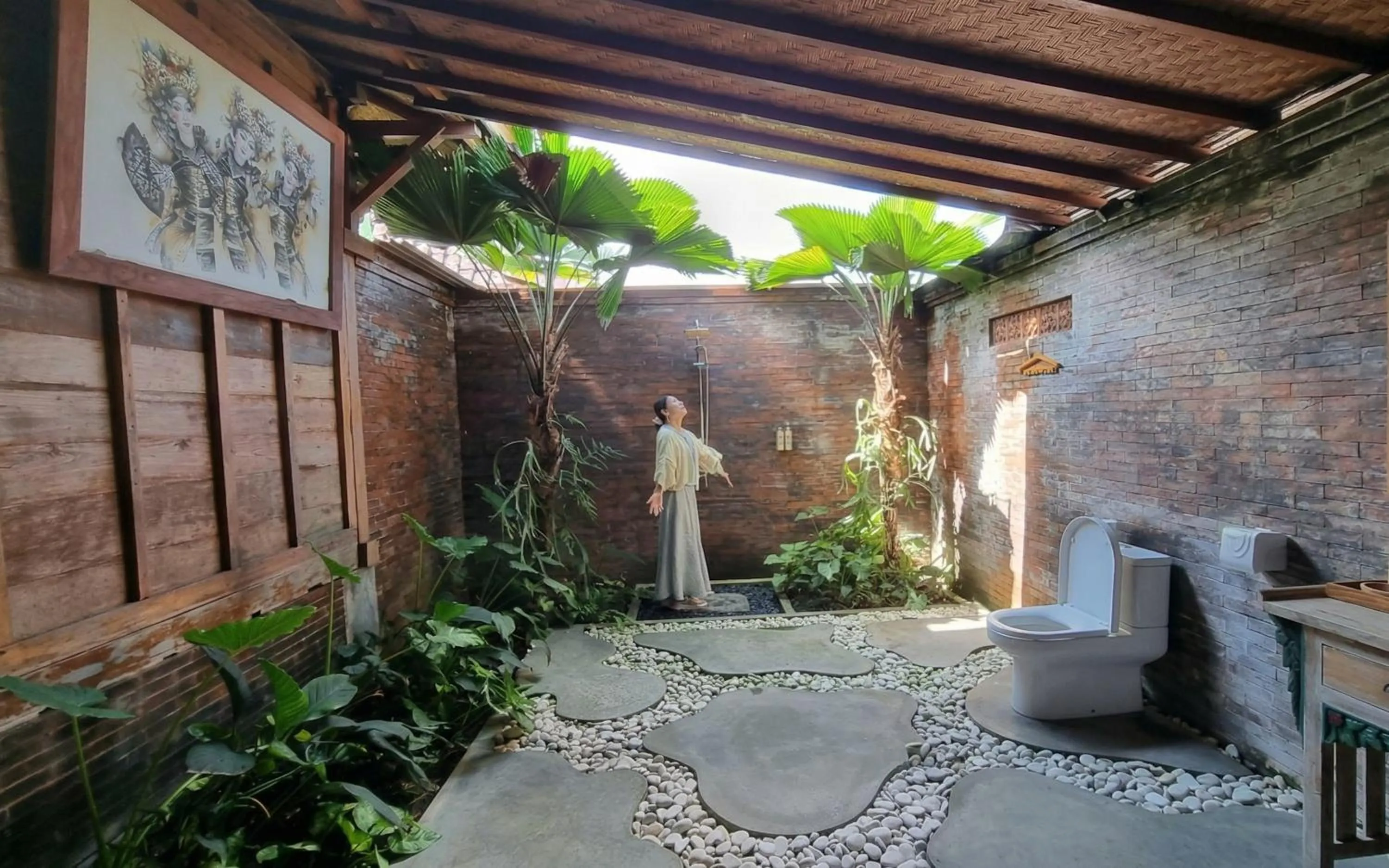 Bathroom in Sirya Farm House