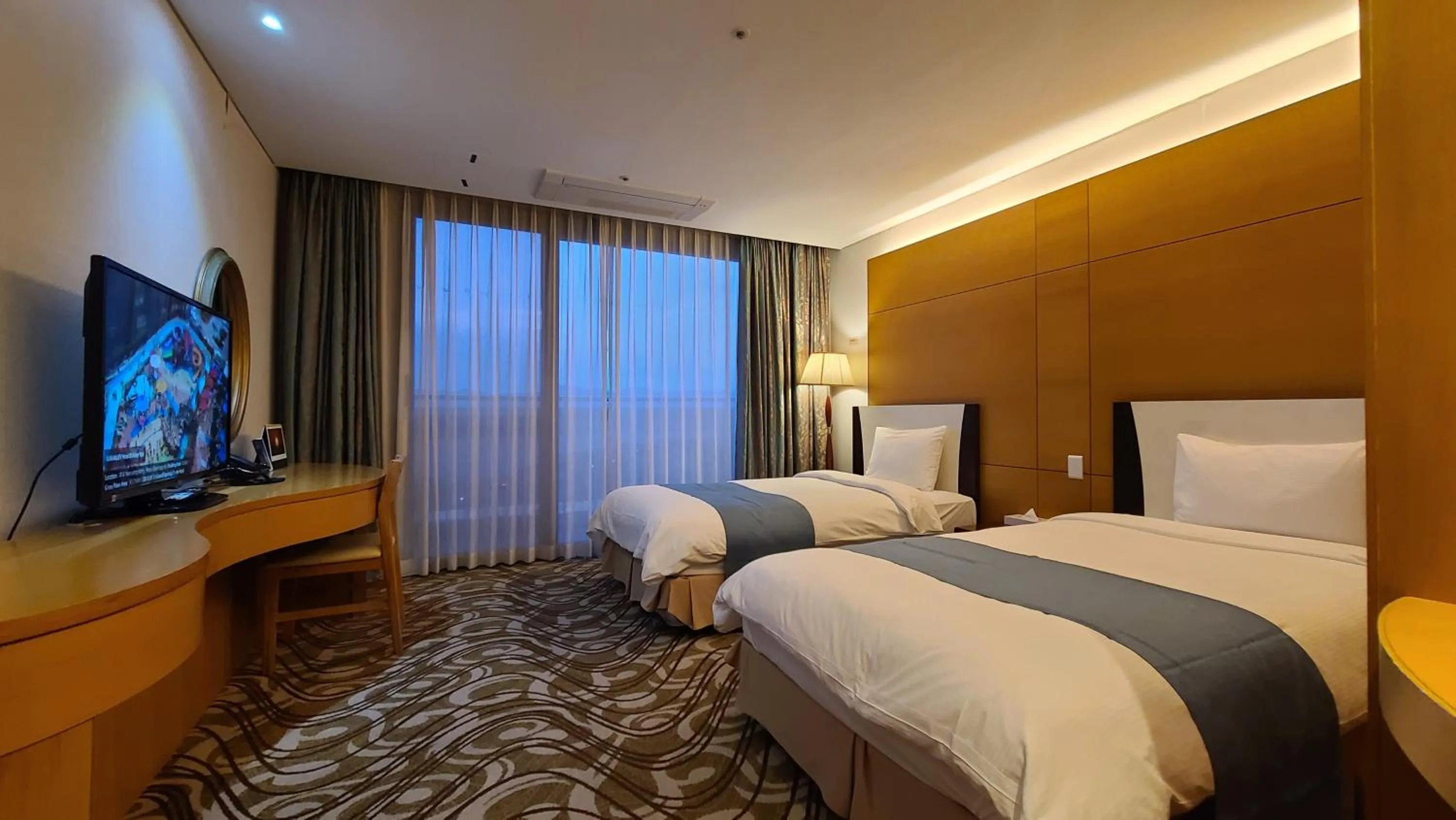 Bed in Sun Valley Hotel