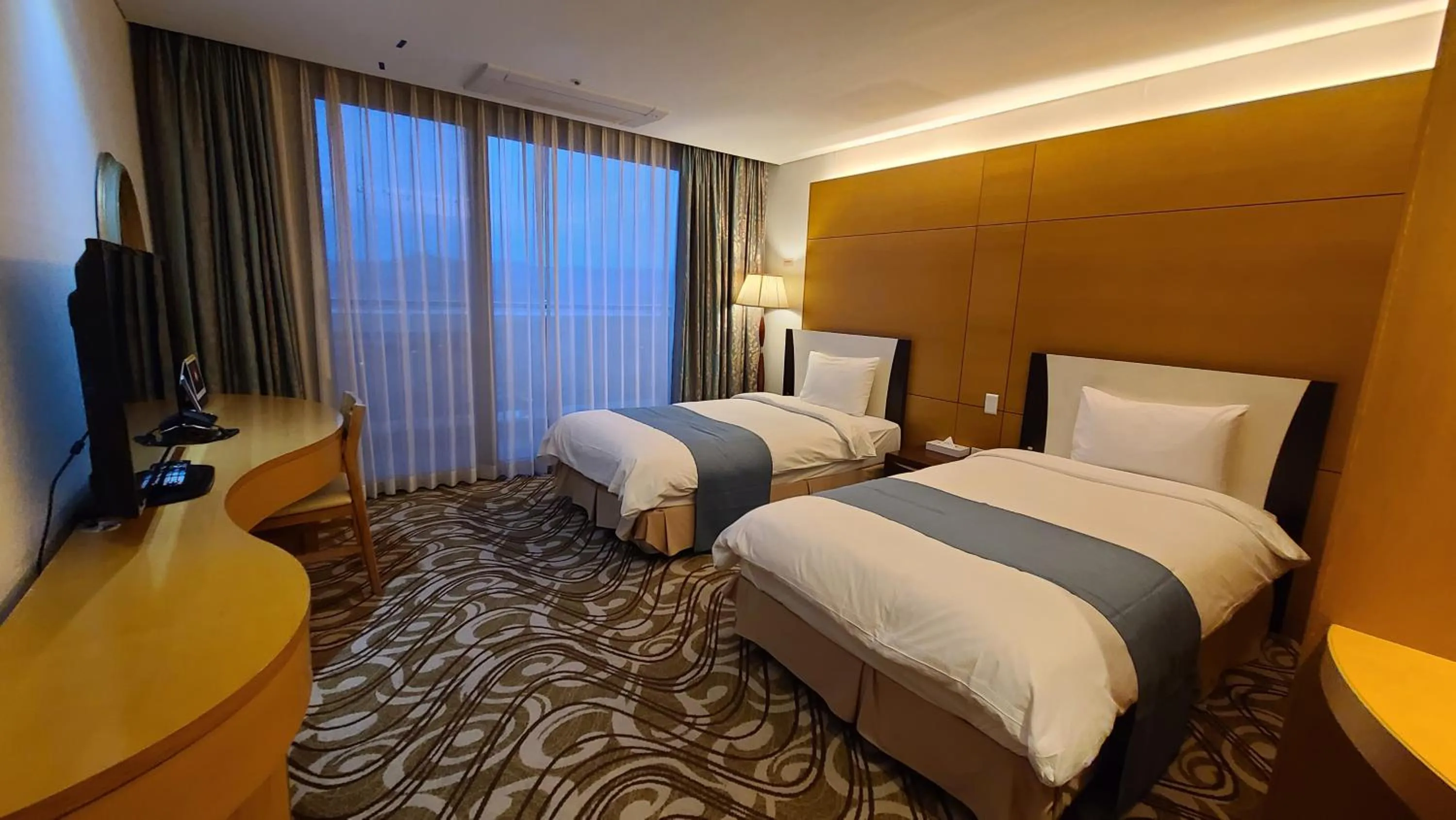 Bed in Sun Valley Hotel