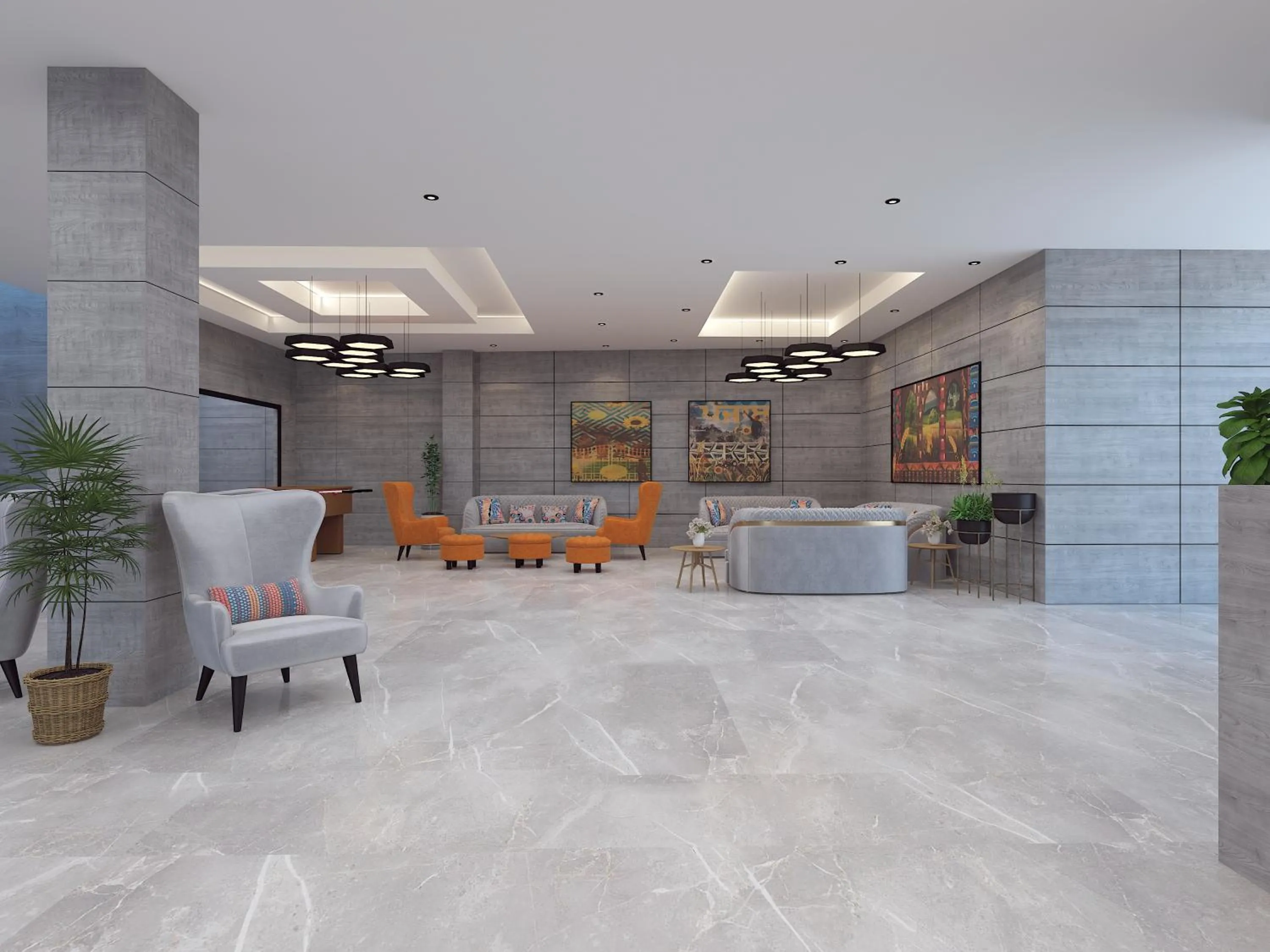 Lobby or reception in Zone By The Park Pathankot